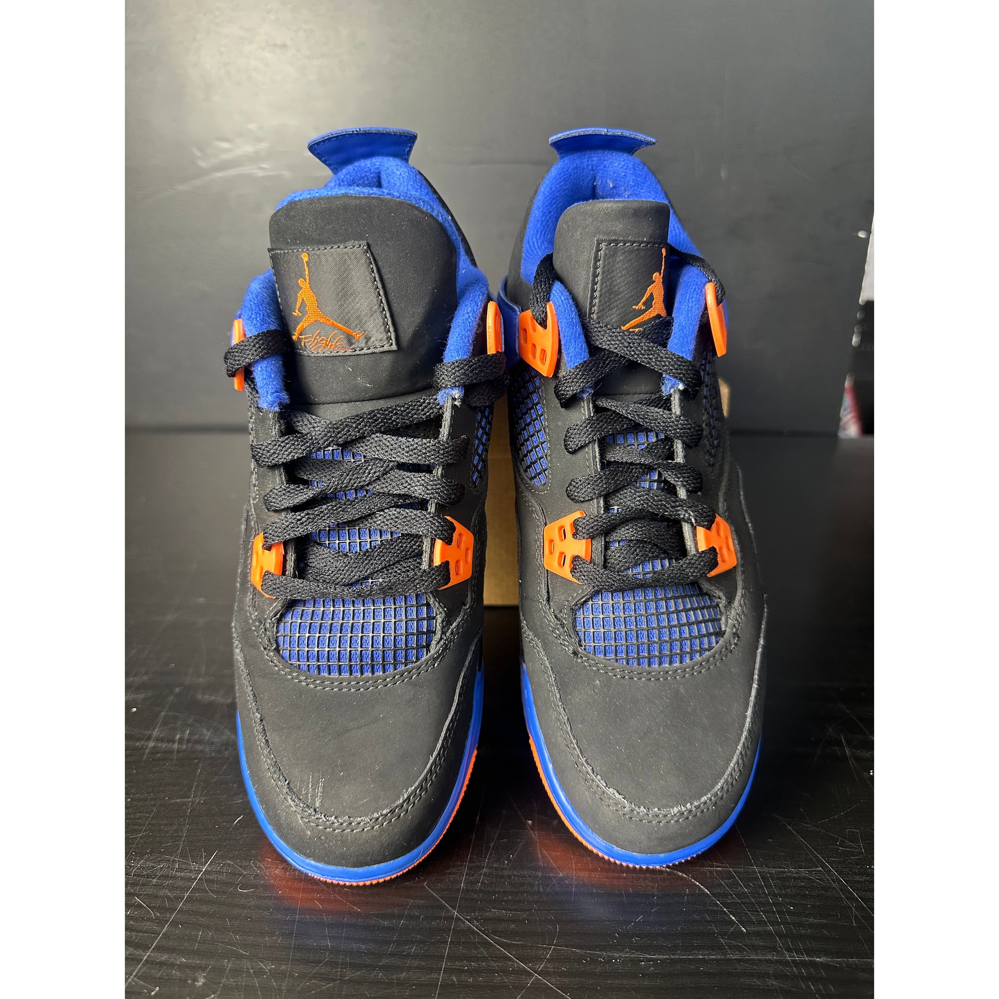 Air Jordan 4 Retro "Cavs" (GS) **PRE-OWNED** REP. BOX