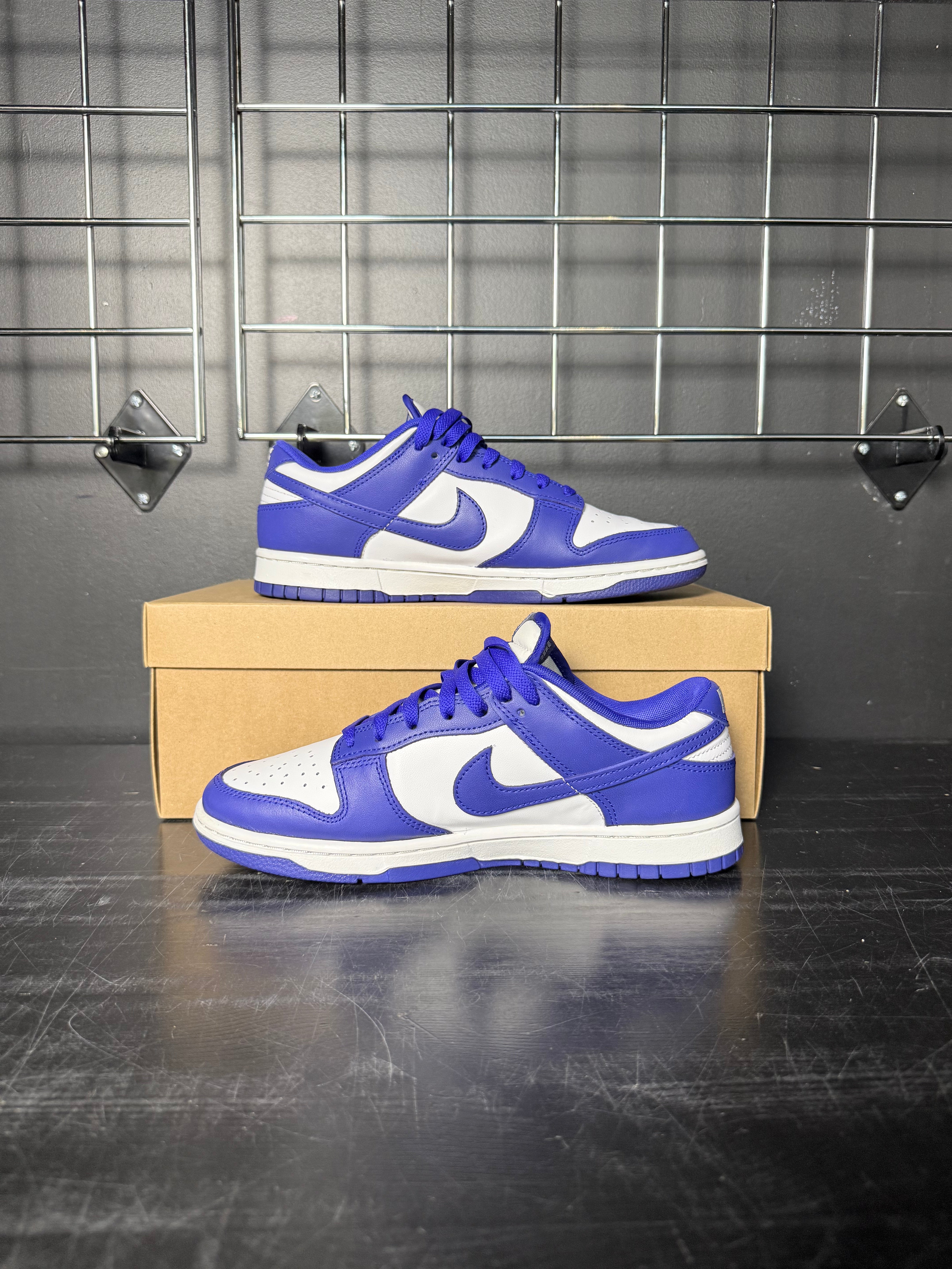 Nike Dunk Low "Concord" **PRE-OWNED** **REP. BOX**