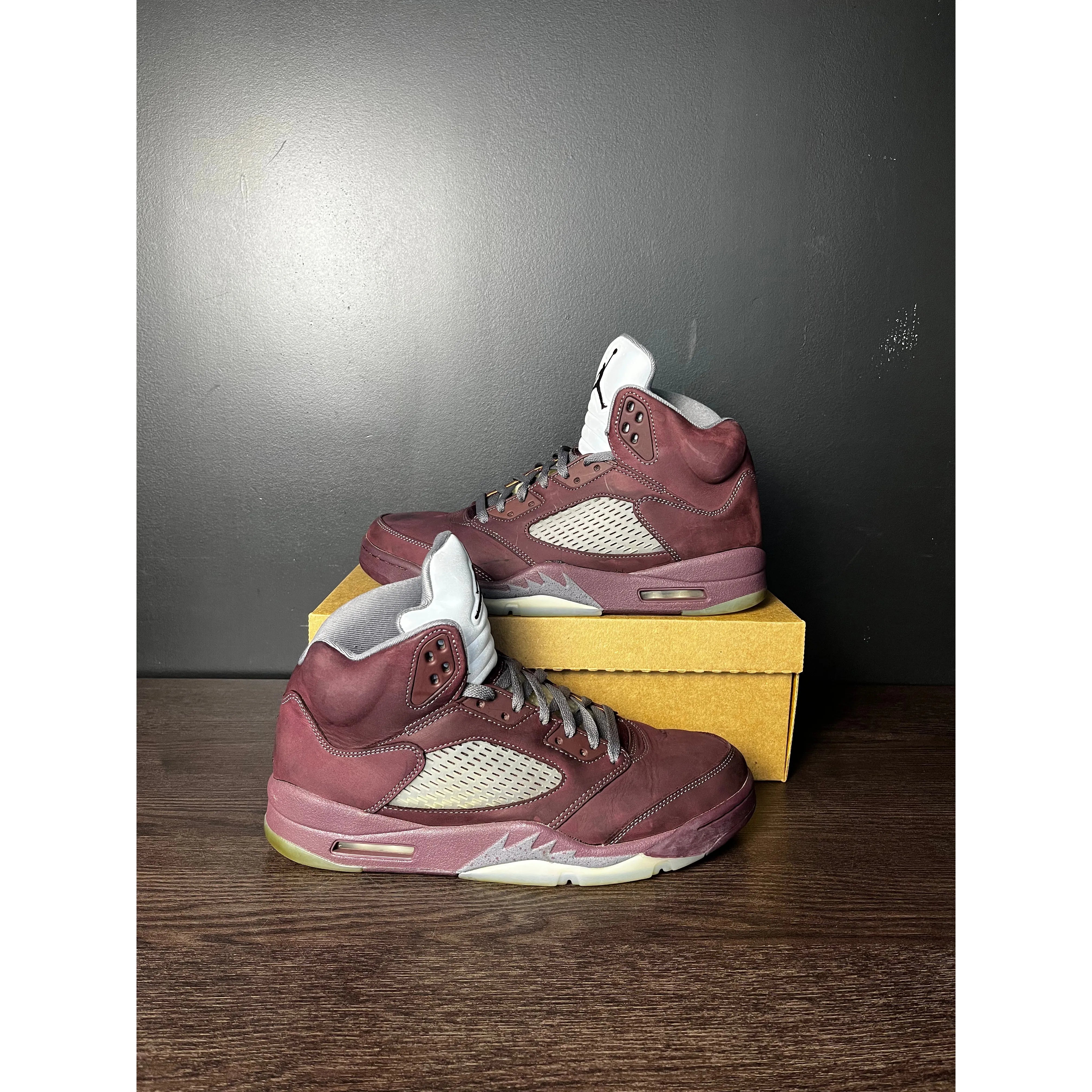 Air Jordan 5 Retro "Burgundy" (2023) **PRE-OWNED**