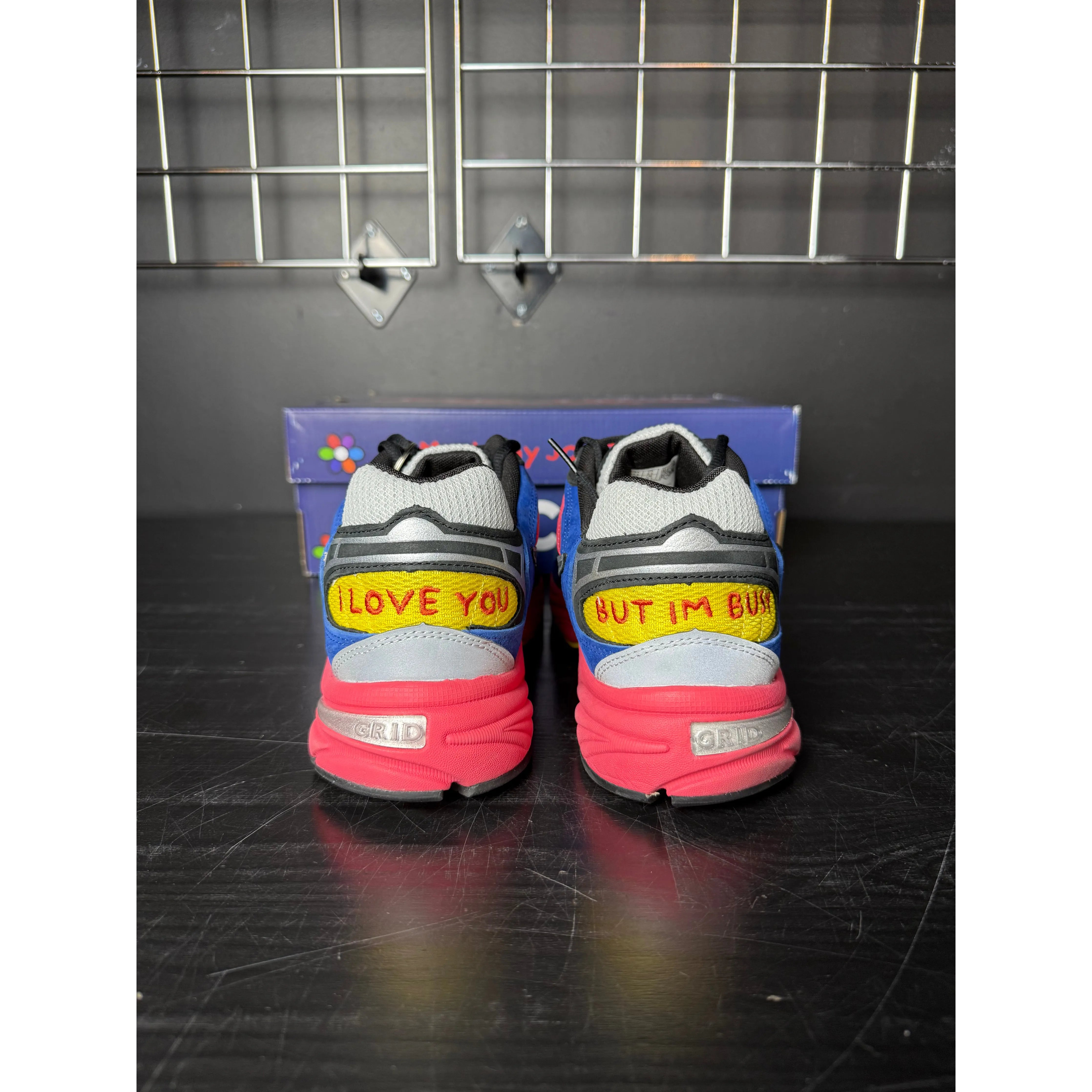 Saucony Grid Jazz 9 x Jae Tips "I Love You But I’m Busy" **PRE-OWNED**