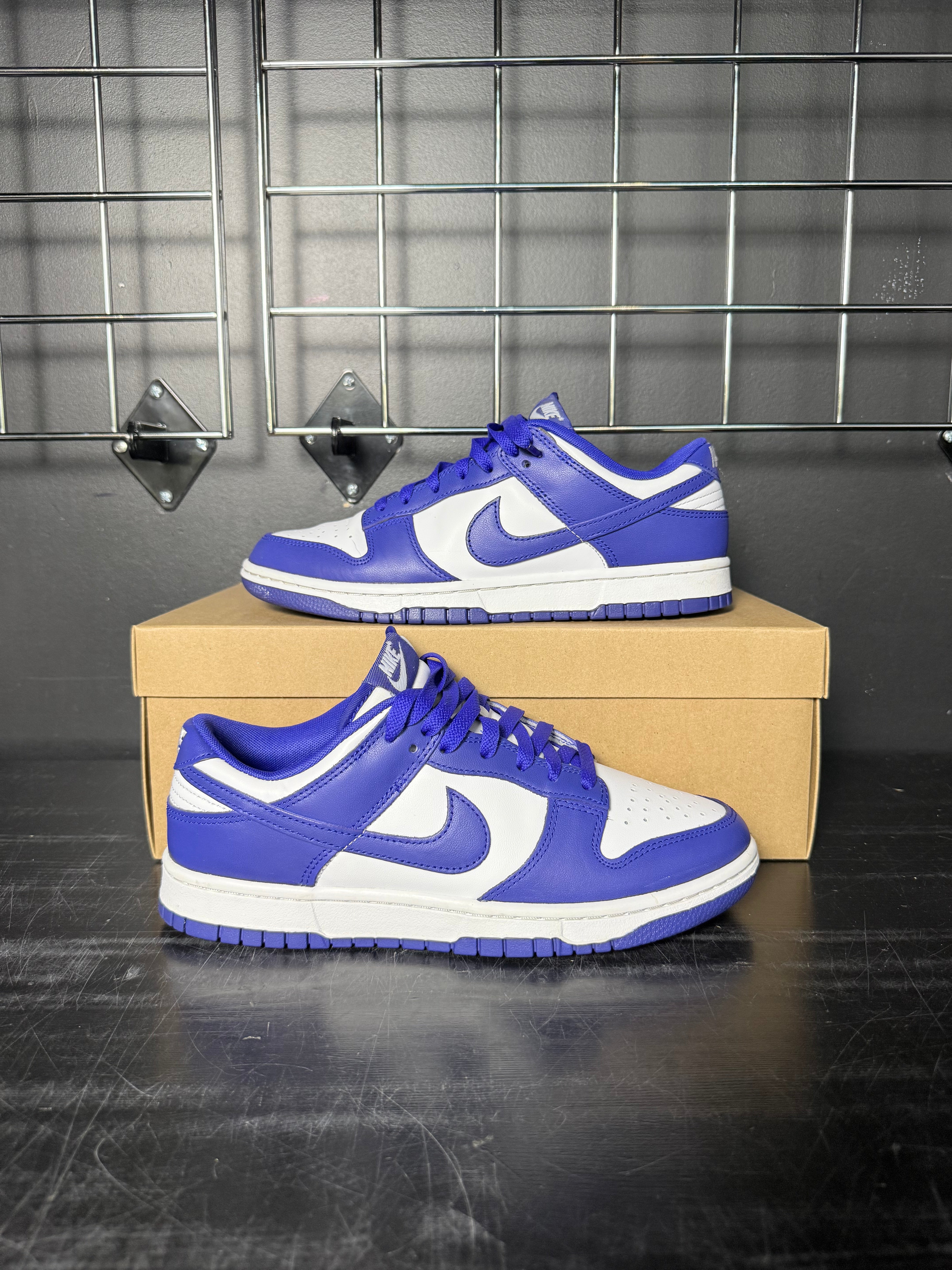 Nike Dunk Low "Concord" **PRE-OWNED** **REP. BOX**