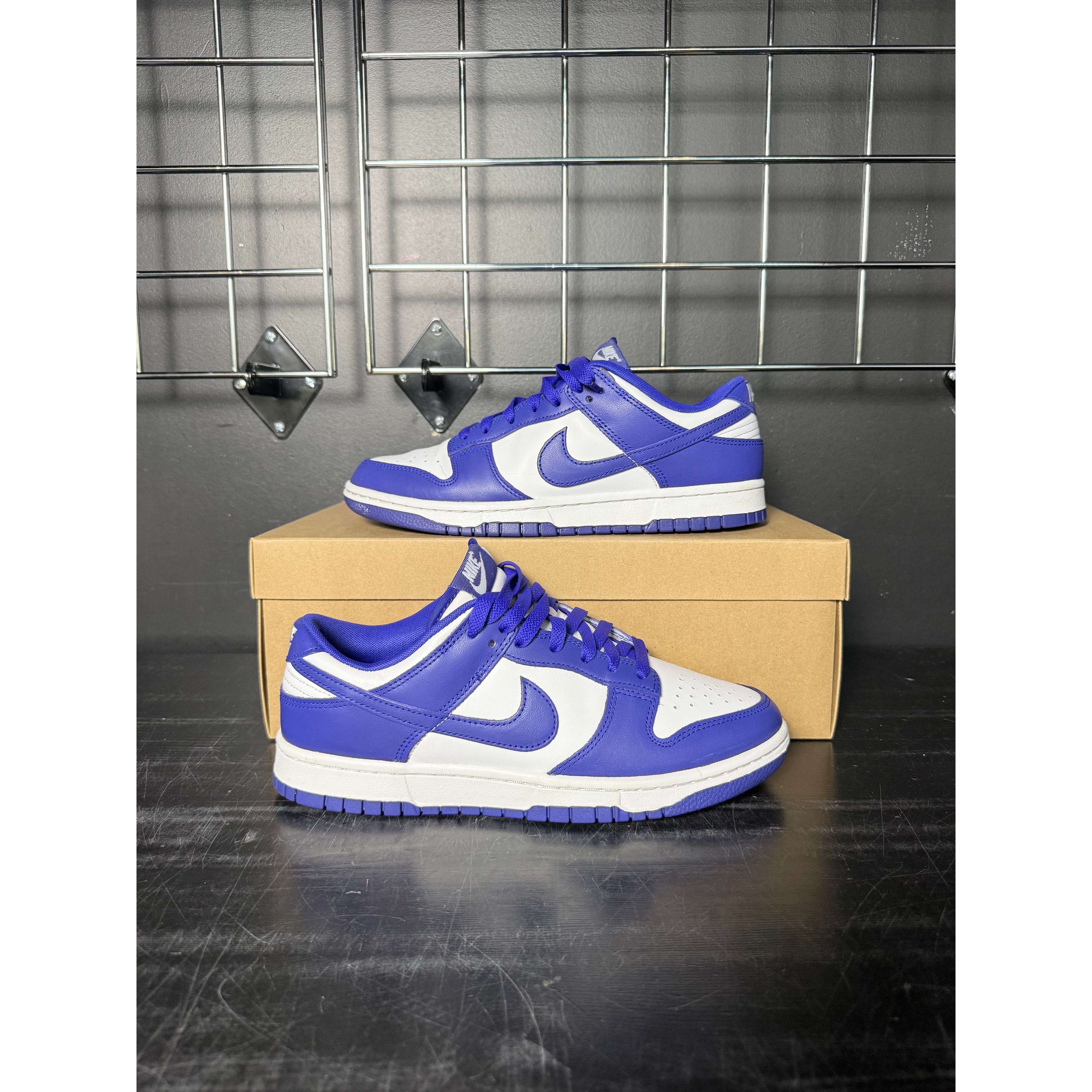 Nike Dunk Low "Concord" **PRE-OWNED** **REP. BOX**