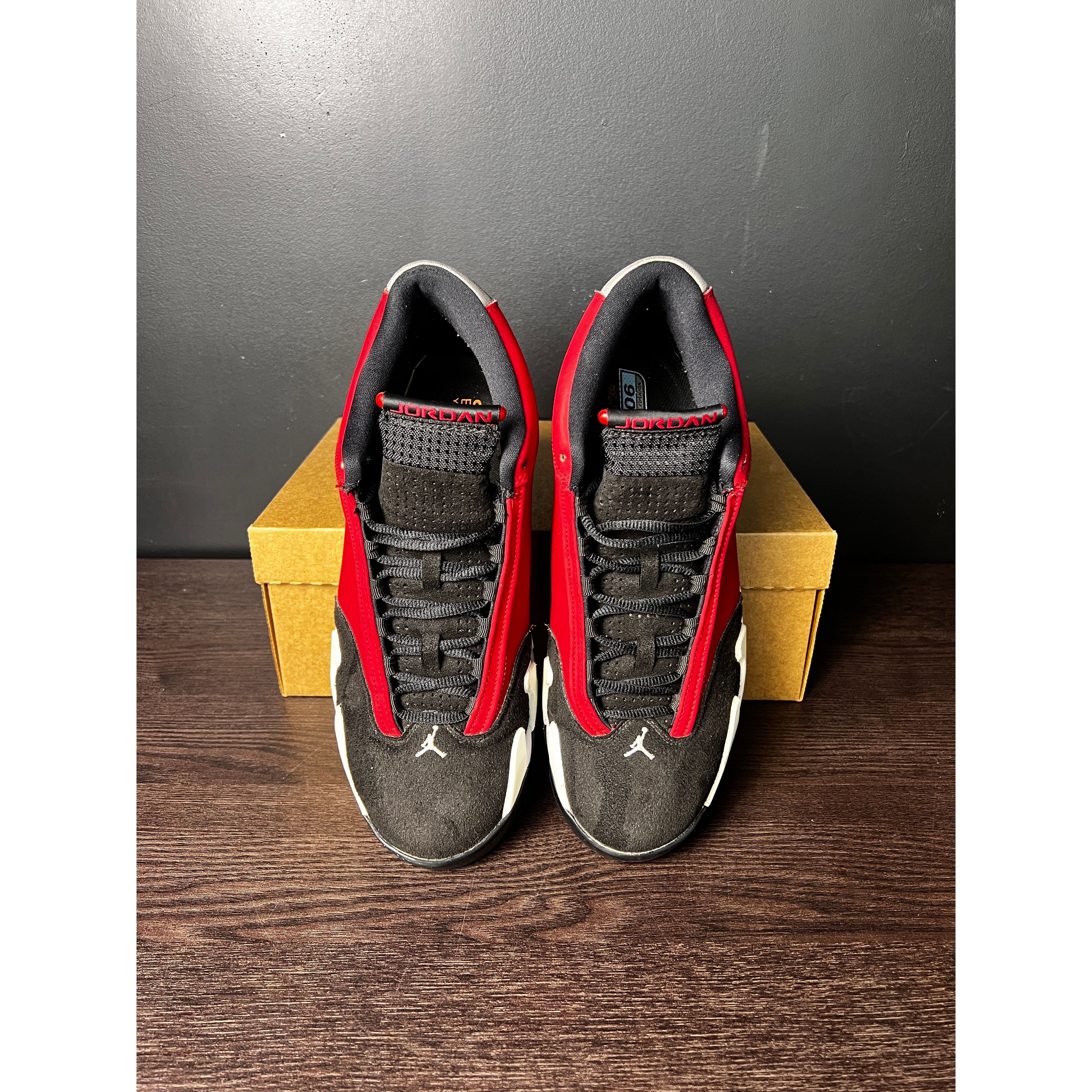 Air Jordan 14 Retro "Gym Red Toro" **PRE-OWNED** REP. BOX