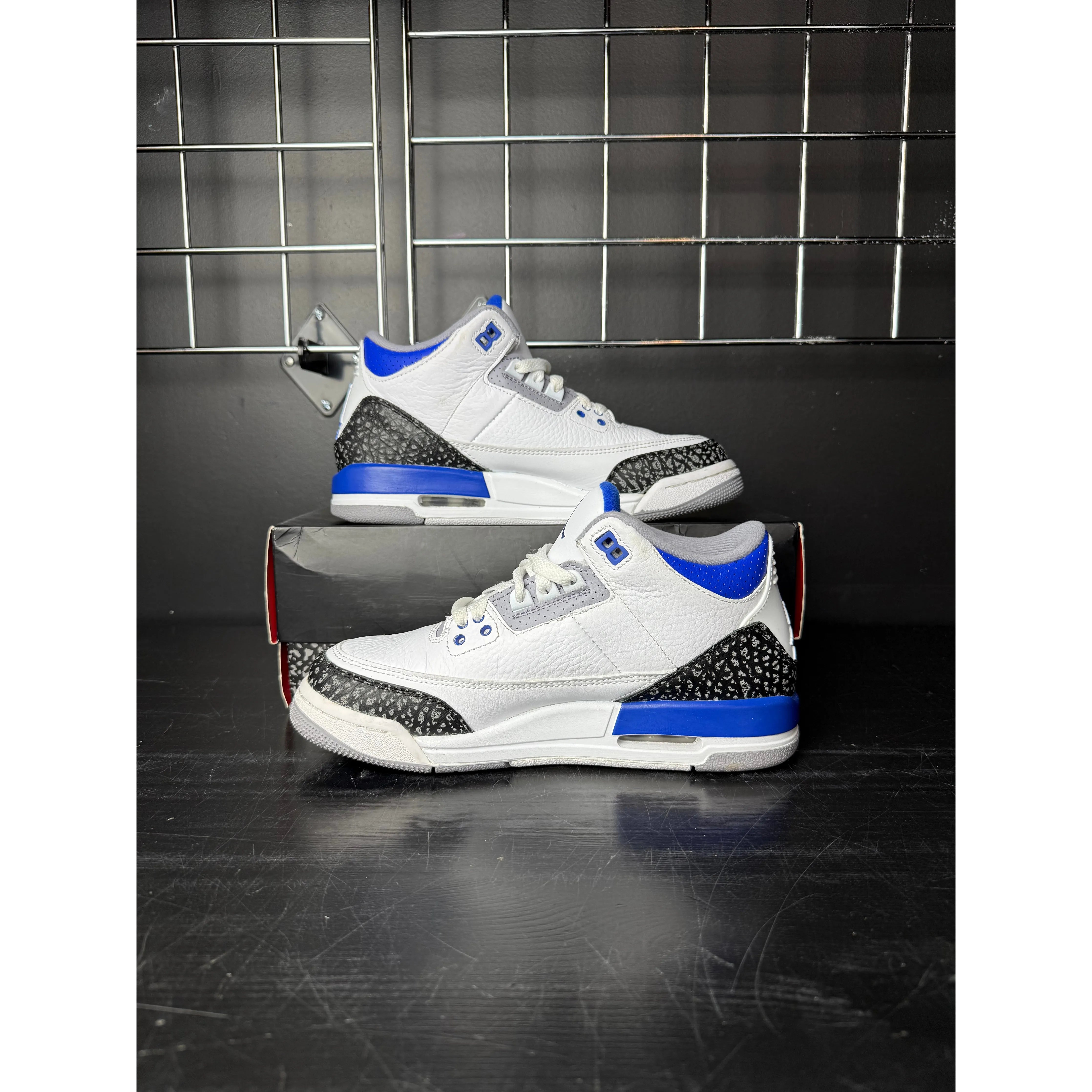 Air Jordan 3 Retro "Racer Blue" (GS) **PRE-OWNED**