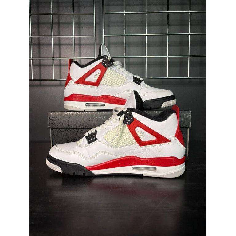 Air Jordan 4 Retro "Red Cement" **PRE-OWNED**