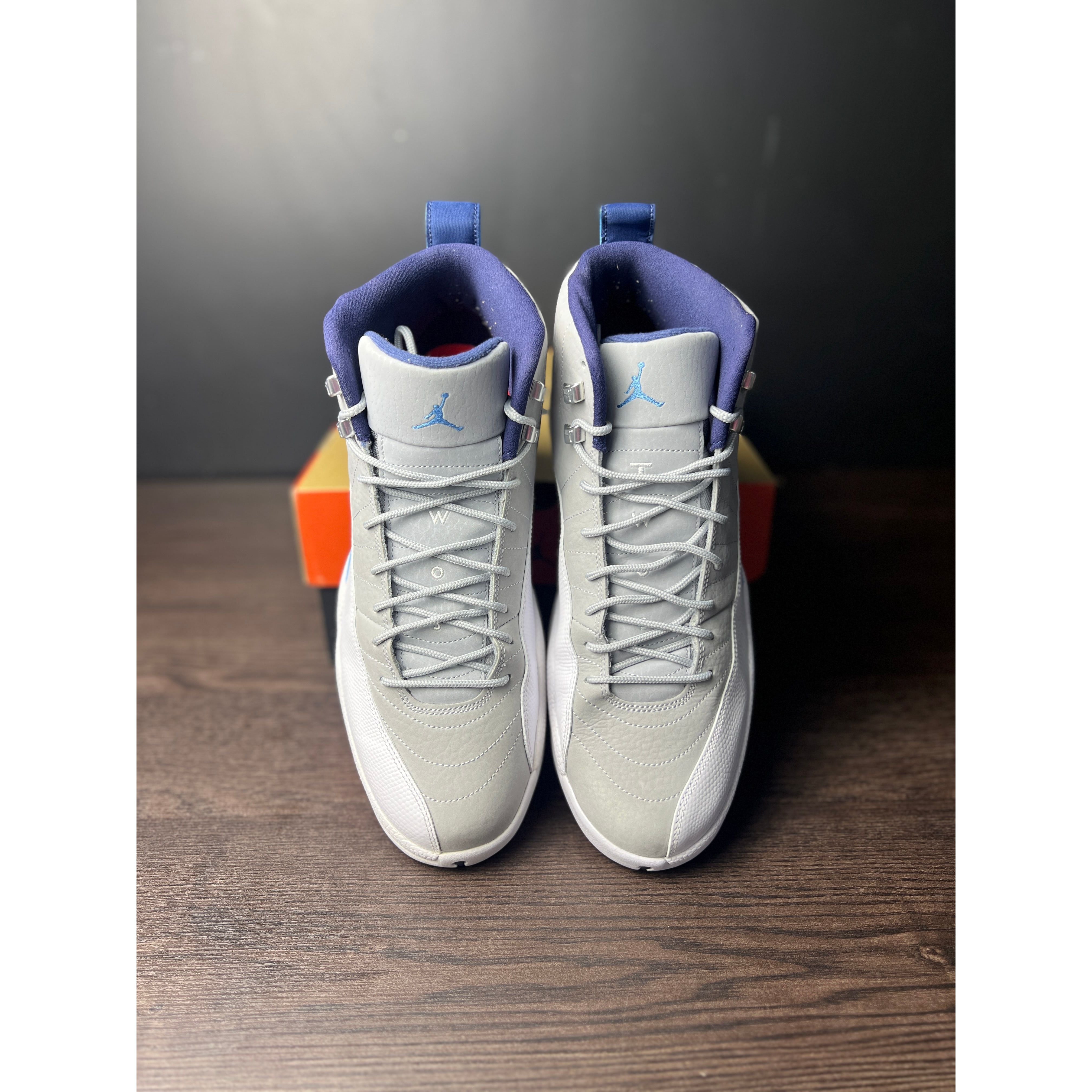 Air Jordan 12 Retro "Grey University Blue" **PRE-OWNED**