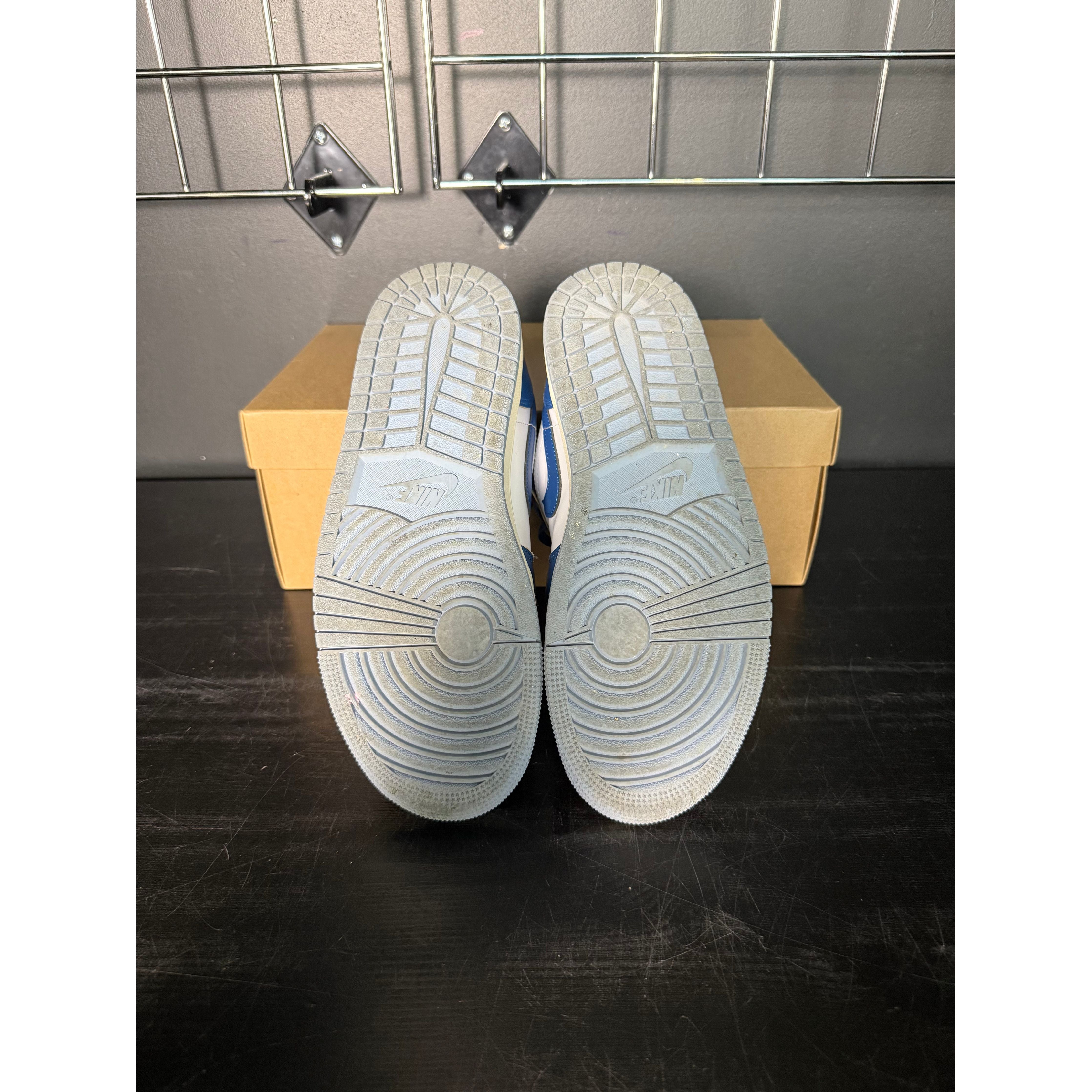 Air Jordan 1 Low "Industrial Blue" **PRE-OWNED** REP. BOX