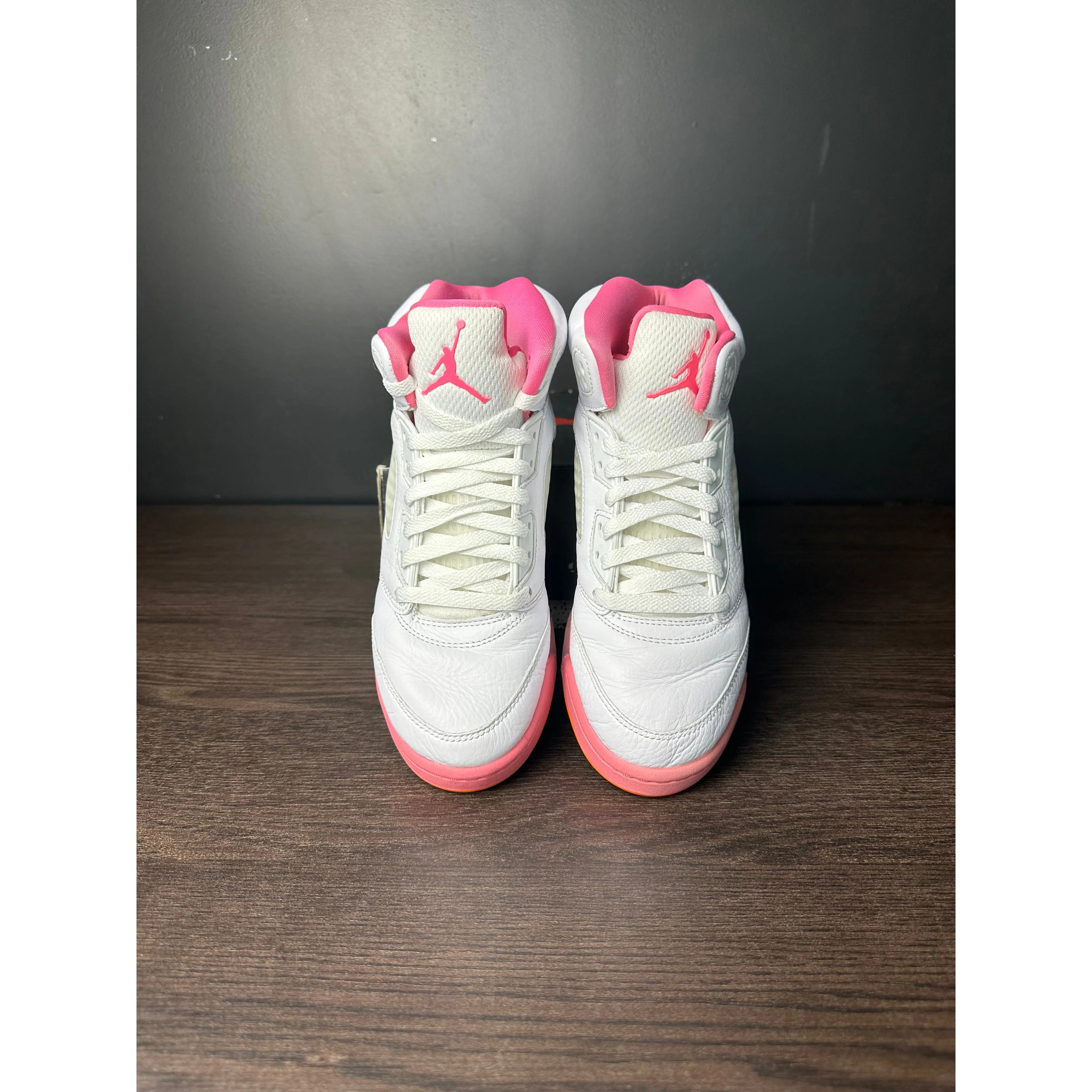 Air Jordan 5 Retro WNBA "Pinksicle Safety Orange" (GS) **PRE-OWNED**