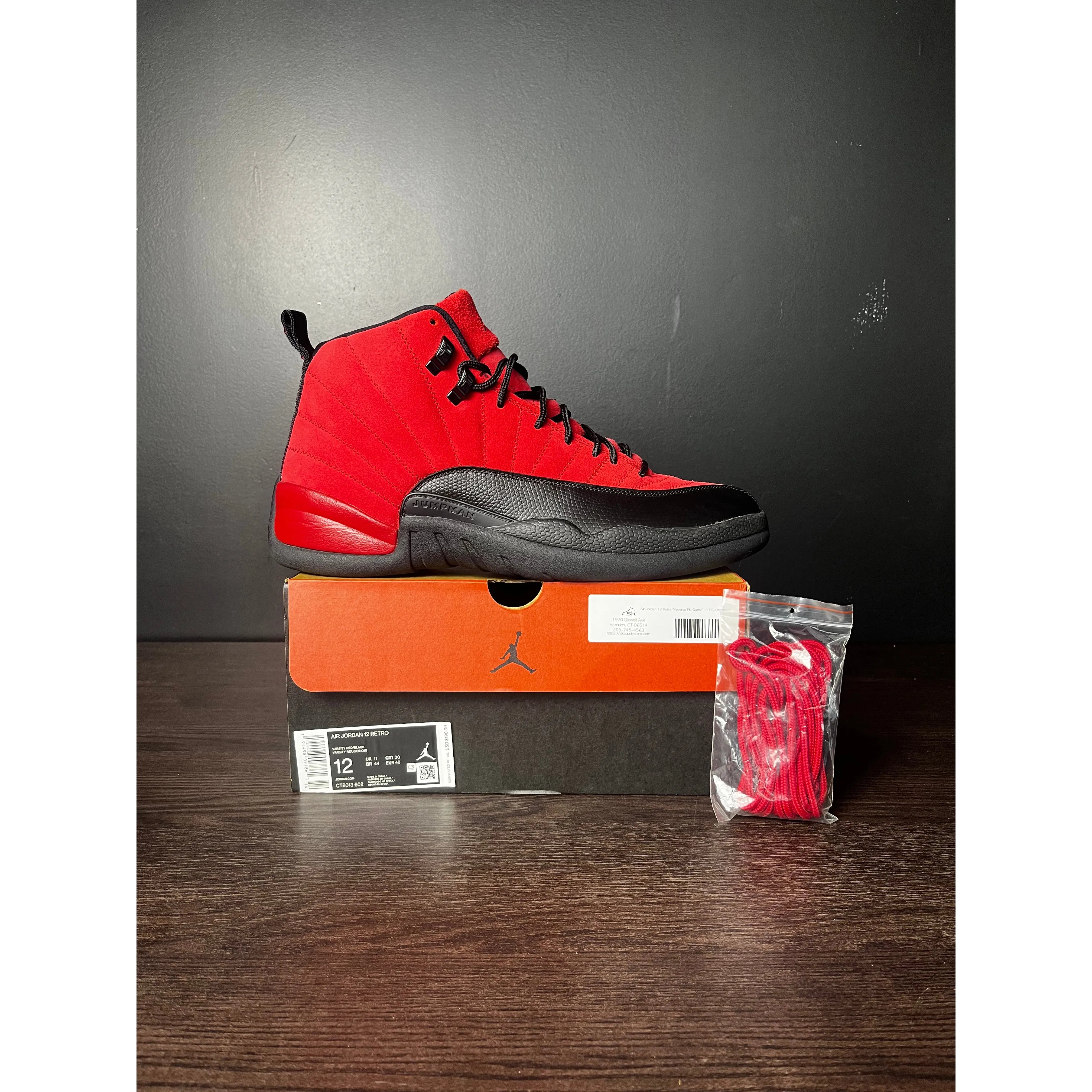 Air Jordan 12 Retro "Reverse Flu Game" **PRE-OWNED**