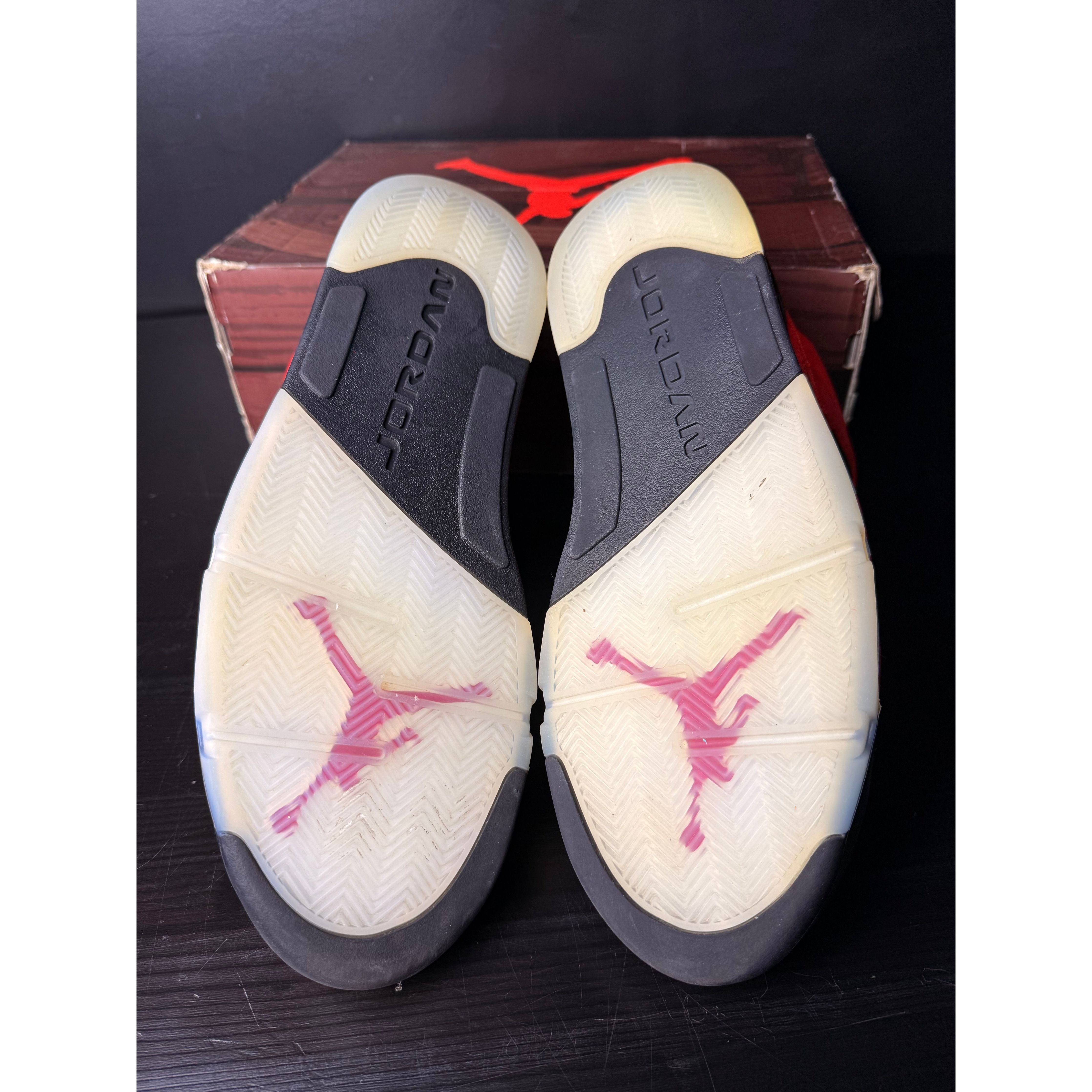 Air Jordan 5 Retro "Raging Bull Red" (2021) **Pre-Owned**