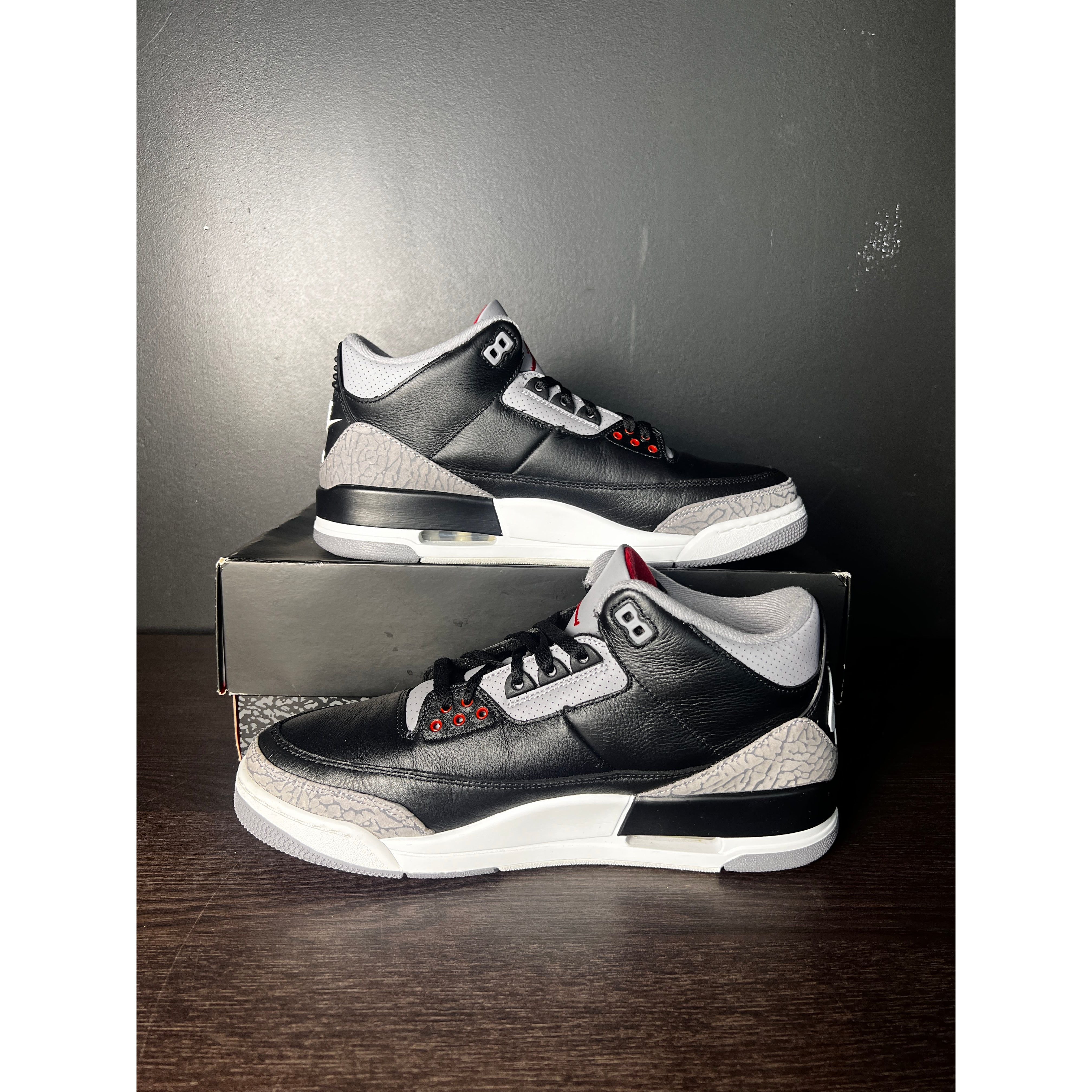 Air Jordan 3 Retro OG "Black Cement" (2024) **PRE-OWNED**