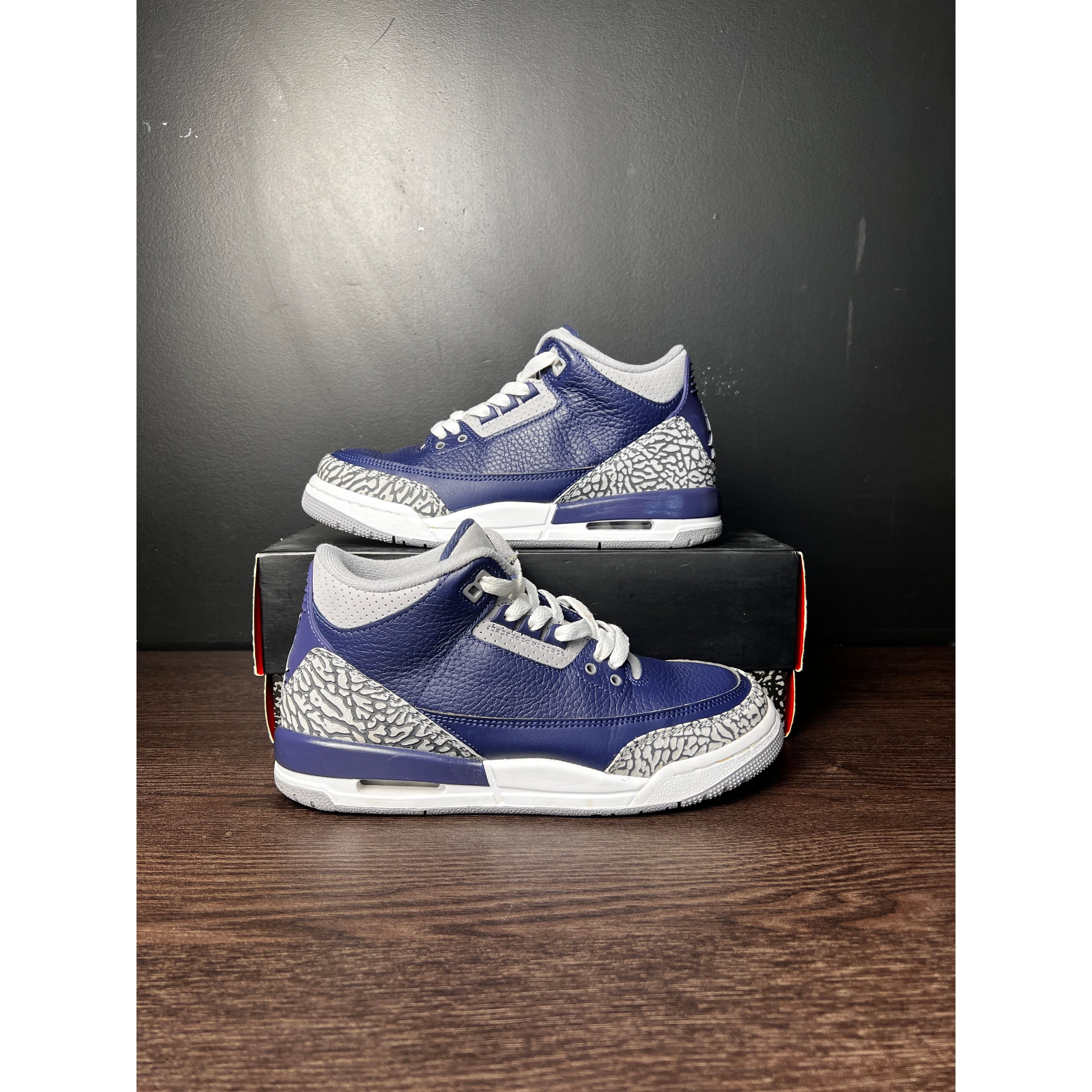 Air Jordan 3 Retro "Georgetown" (2021) (GS) **PRE-OWNED**