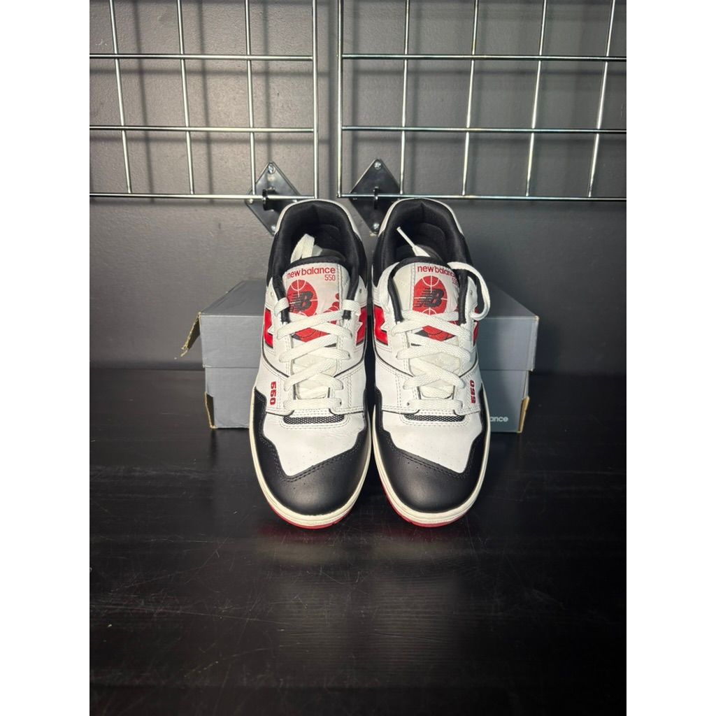 New Balance 550 "White Red Black" **PRE-OWNED**