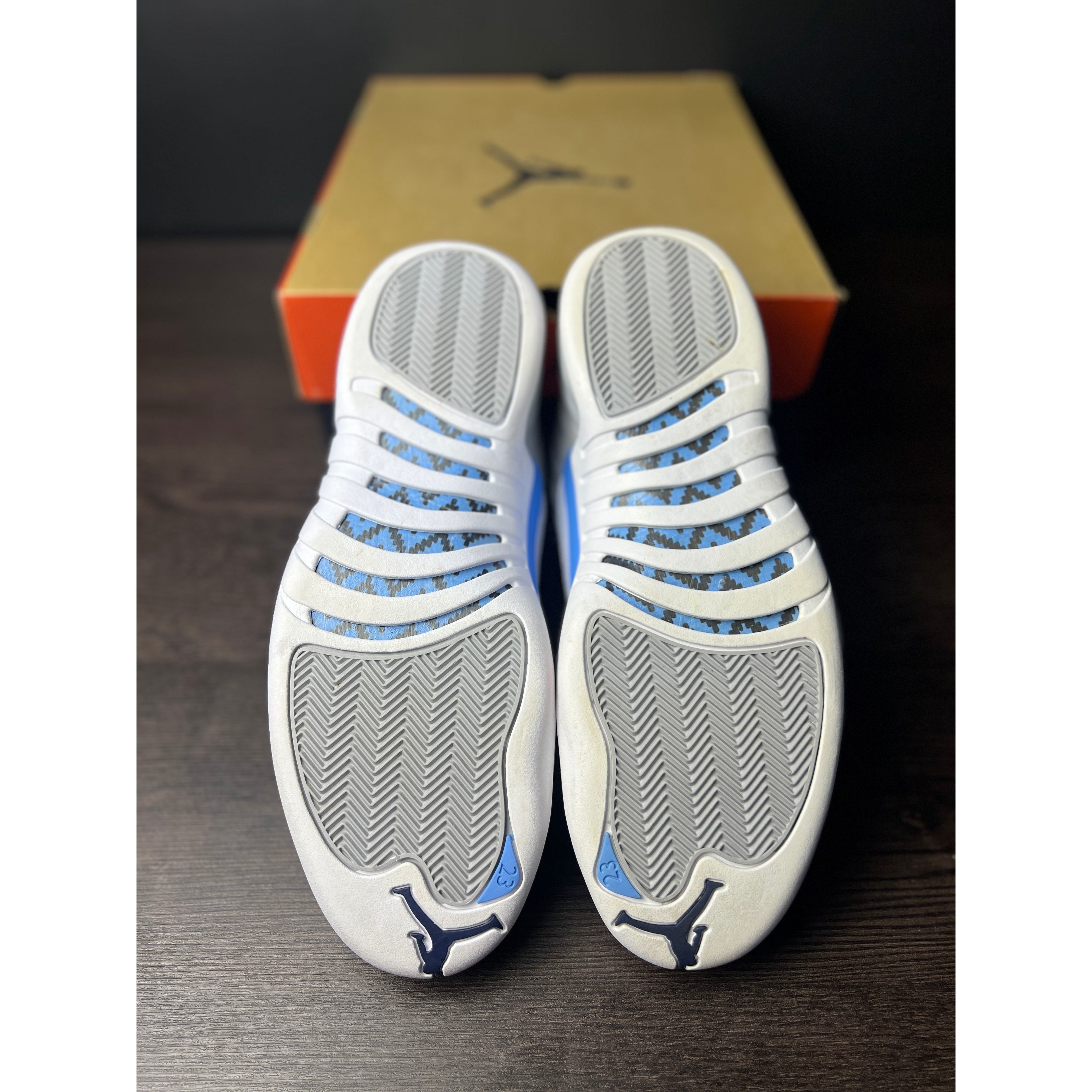Air Jordan 12 Retro "Grey University Blue" **PRE-OWNED**