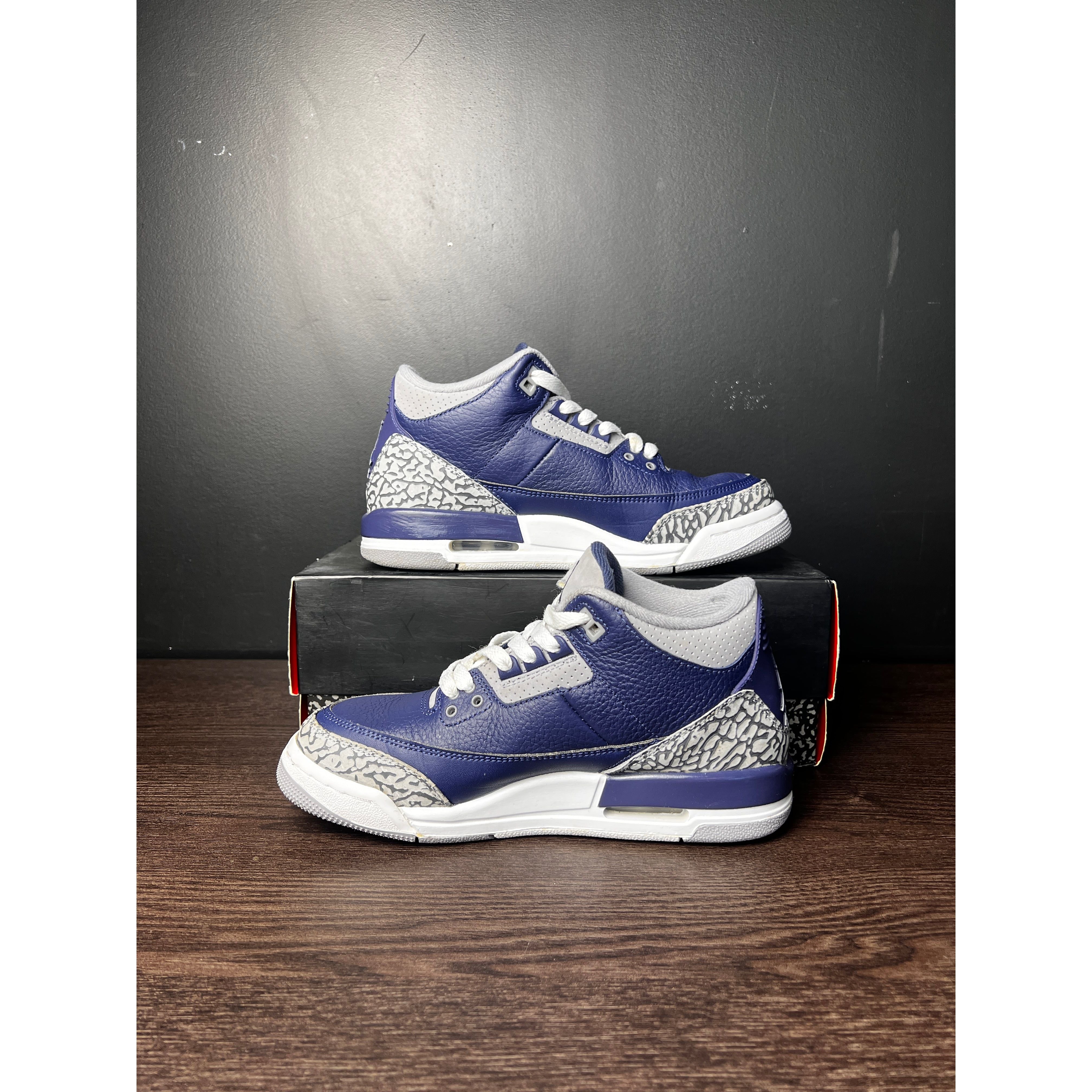 Air Jordan 3 Retro "Georgetown" (2021) (GS) **PRE-OWNED**