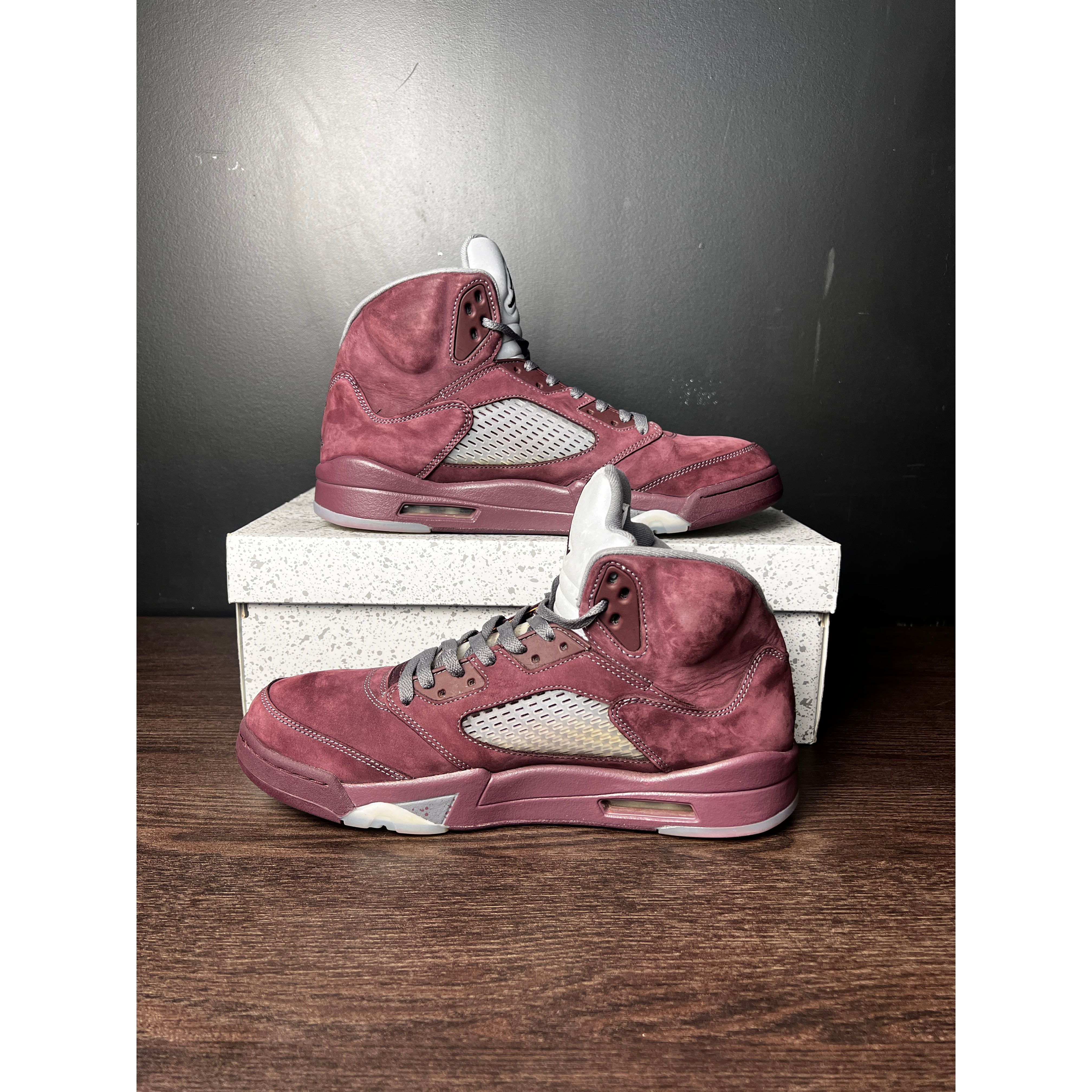 Air Jordan 5 Retro "Burgundy" (2023) **PRE-OWNED**
