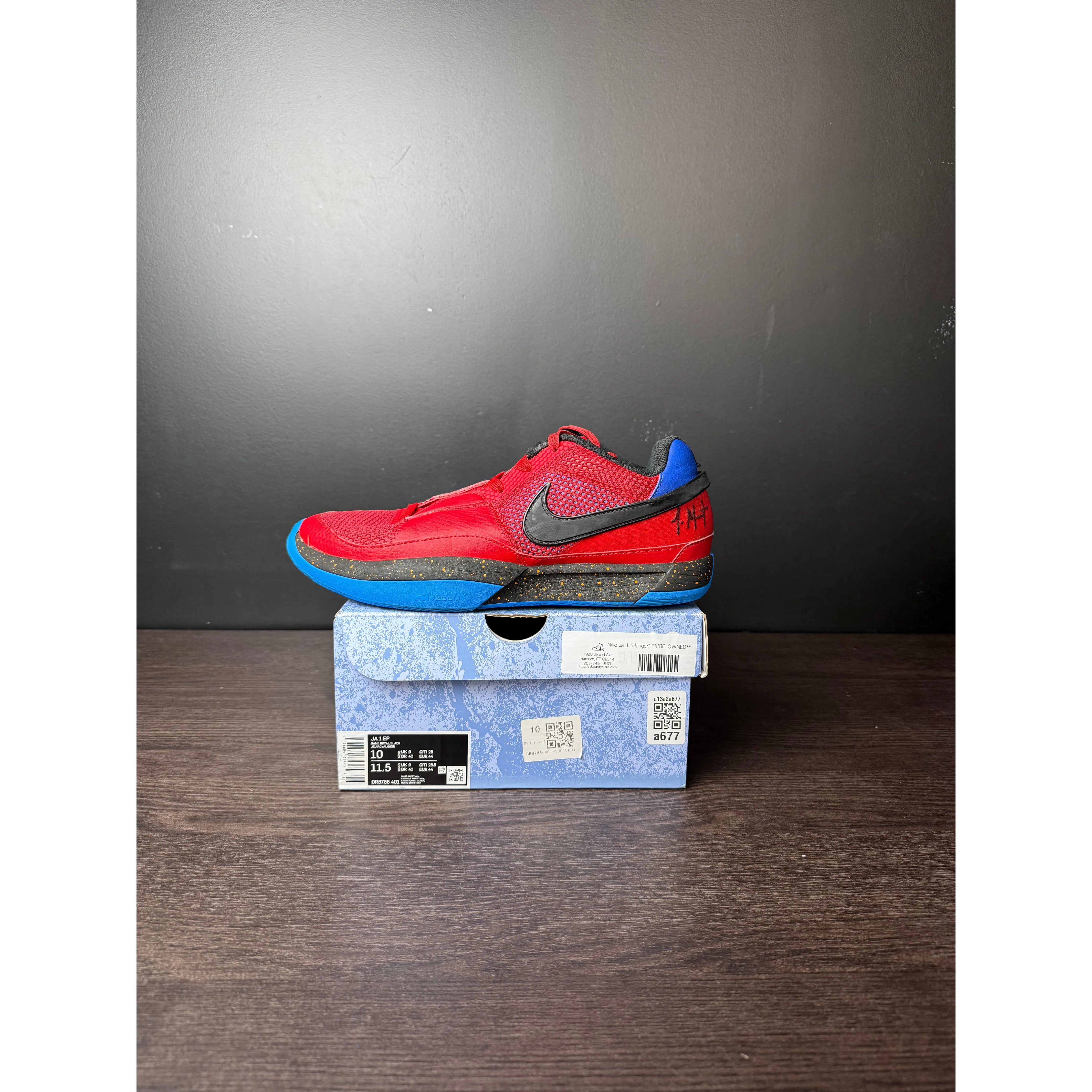 Nike Ja 1 "Hunger" **PRE-OWNED**