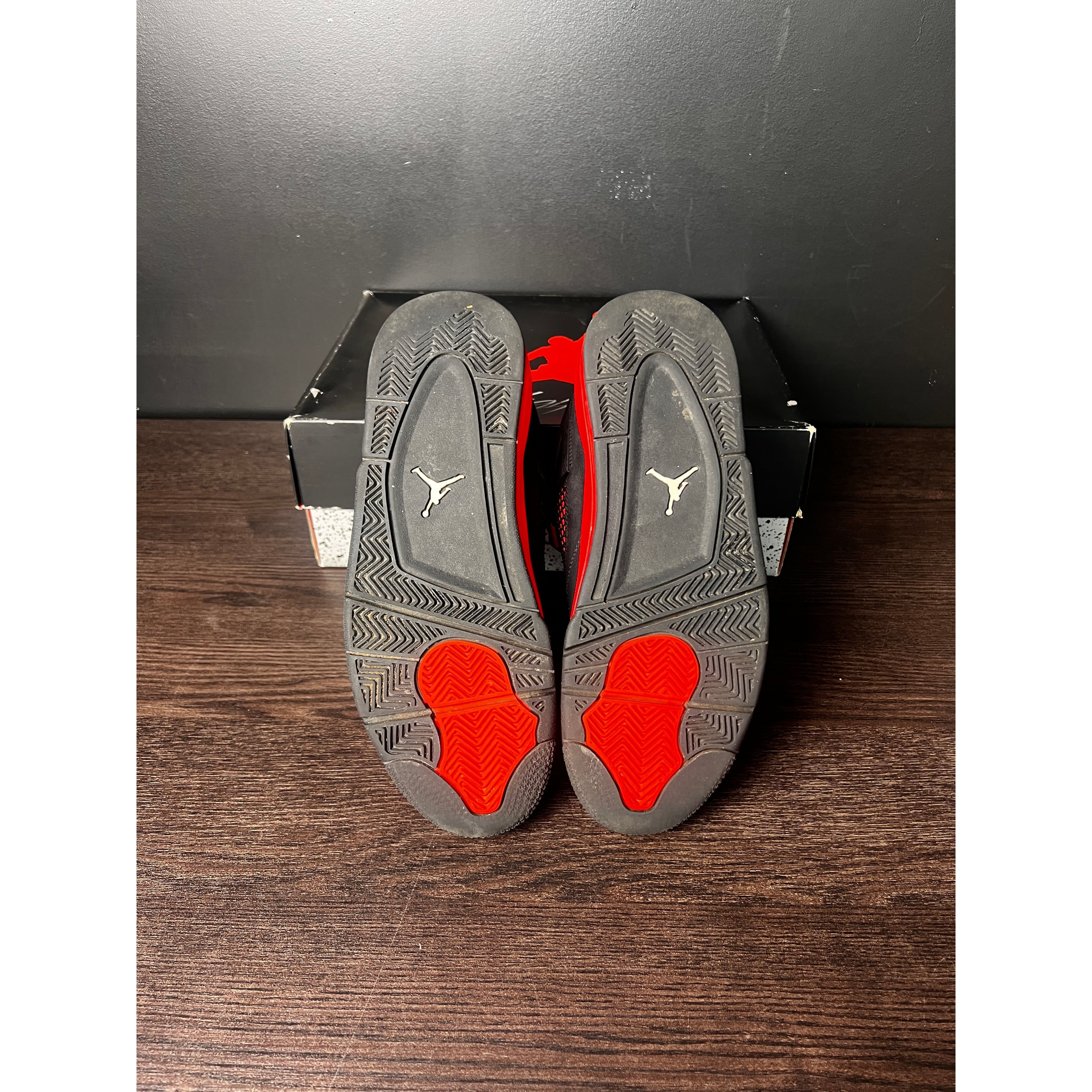 Air Jordan 4 Retro "Red Thunder" **PRE-OWNED**