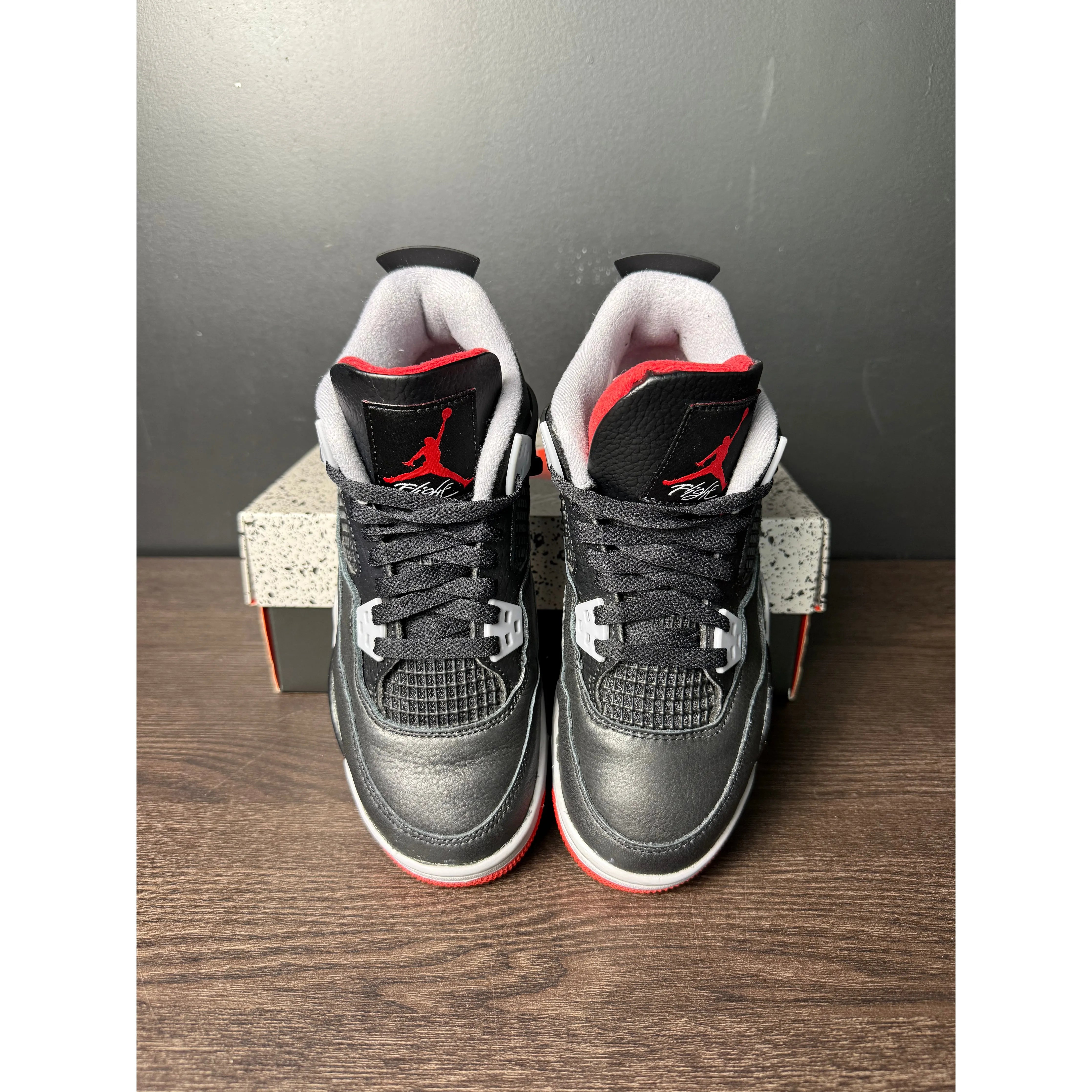 Air Jordan 4 Retro "Bred Reimagined" (GS) **PRE-OWNED**