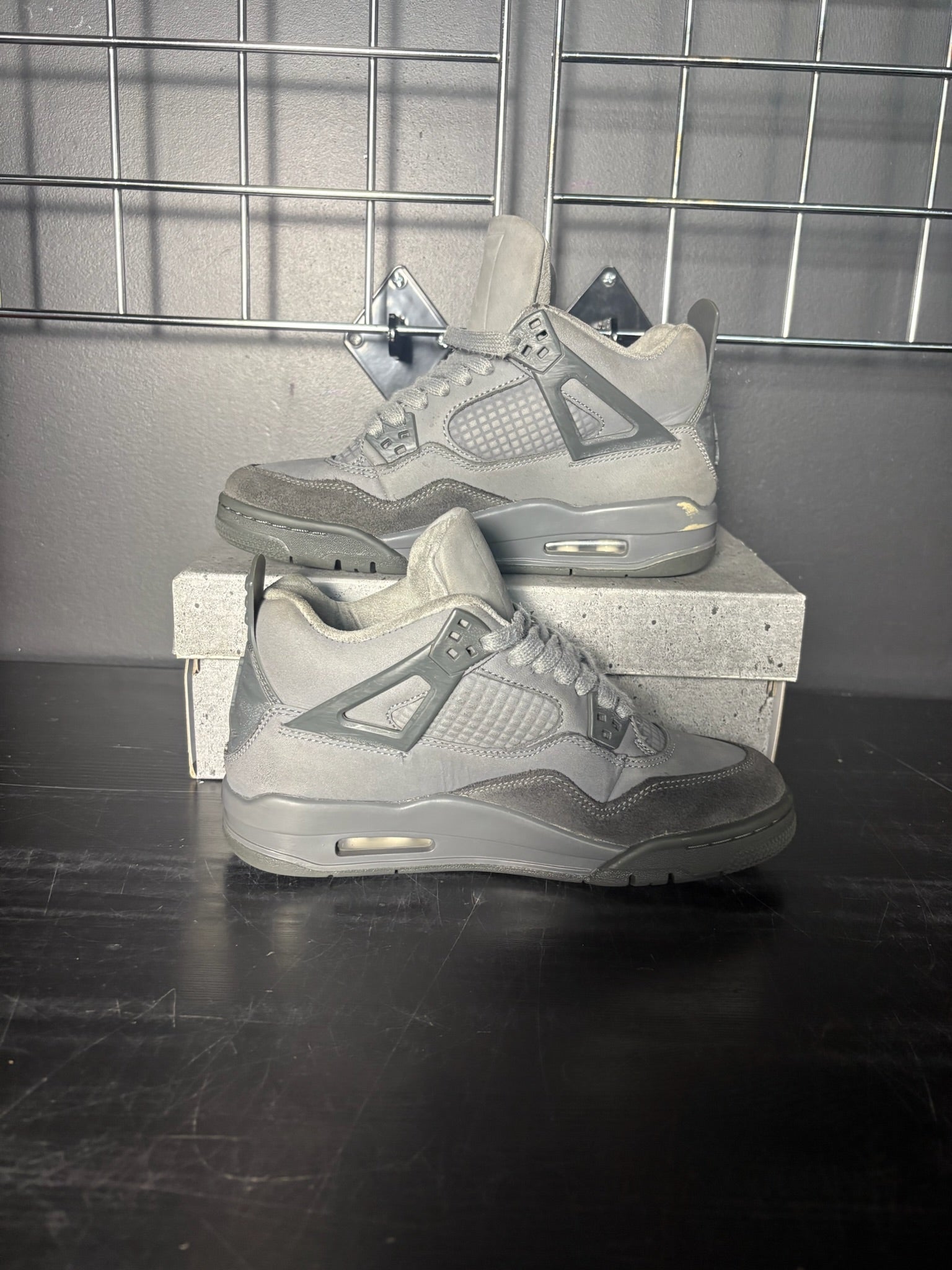 Air Jordan 4 Retro SE Paris Olympics "Wet Cement" (GS) **PRE-OWNED**