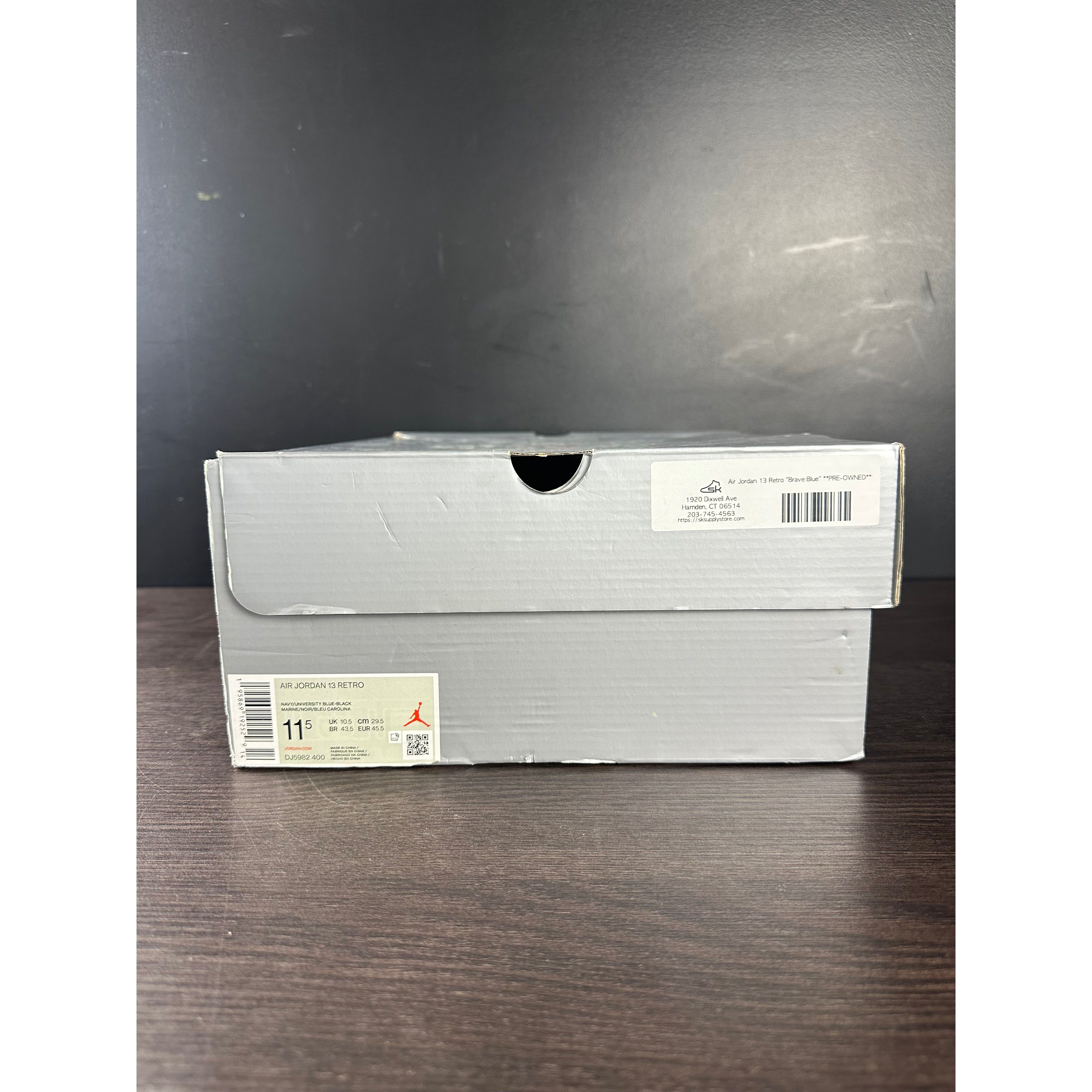 Air Jordan 13 Retro "Brave Blue" **PRE-OWNED**