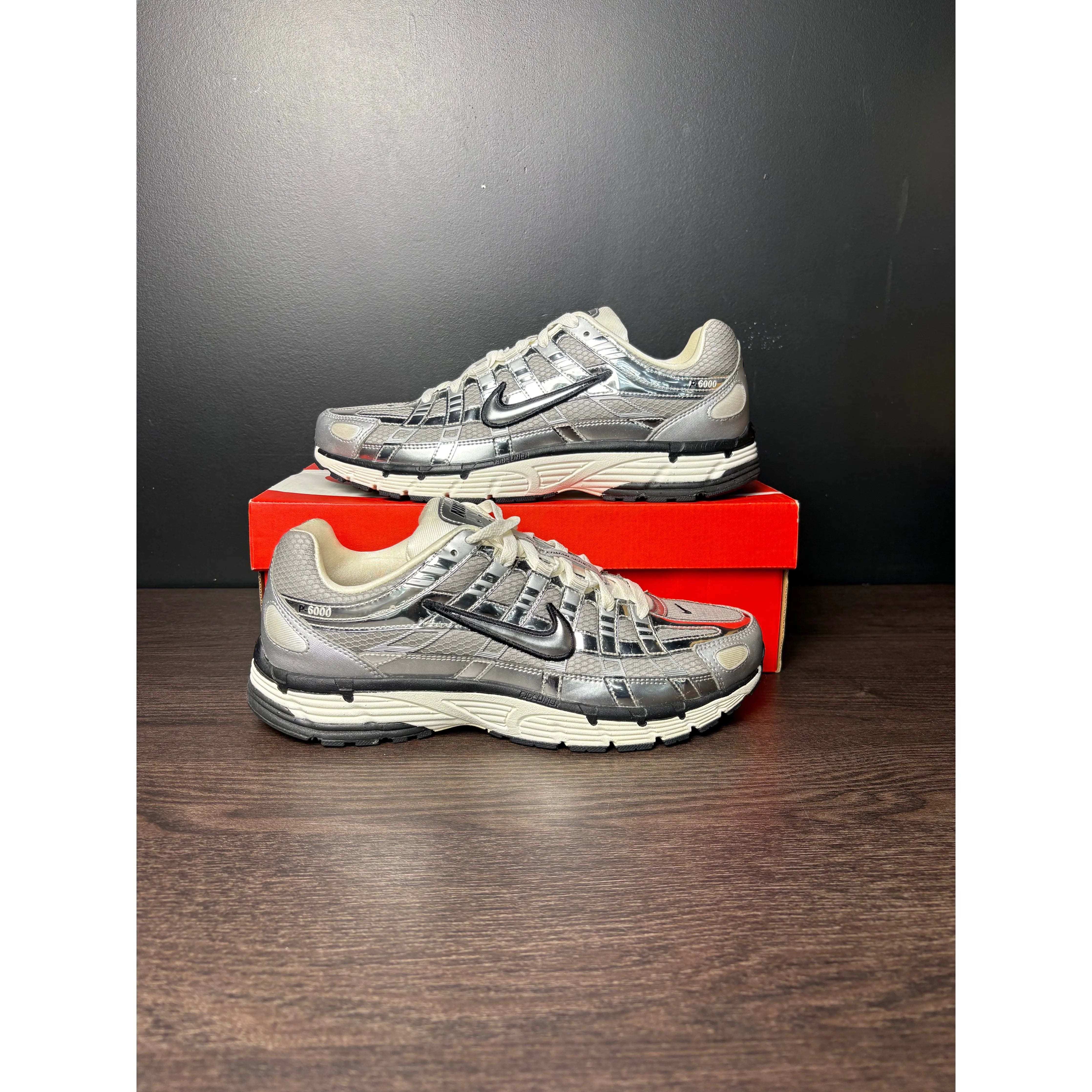 Nike P-6000 "Metallic Silver" **PRE-OWNED**