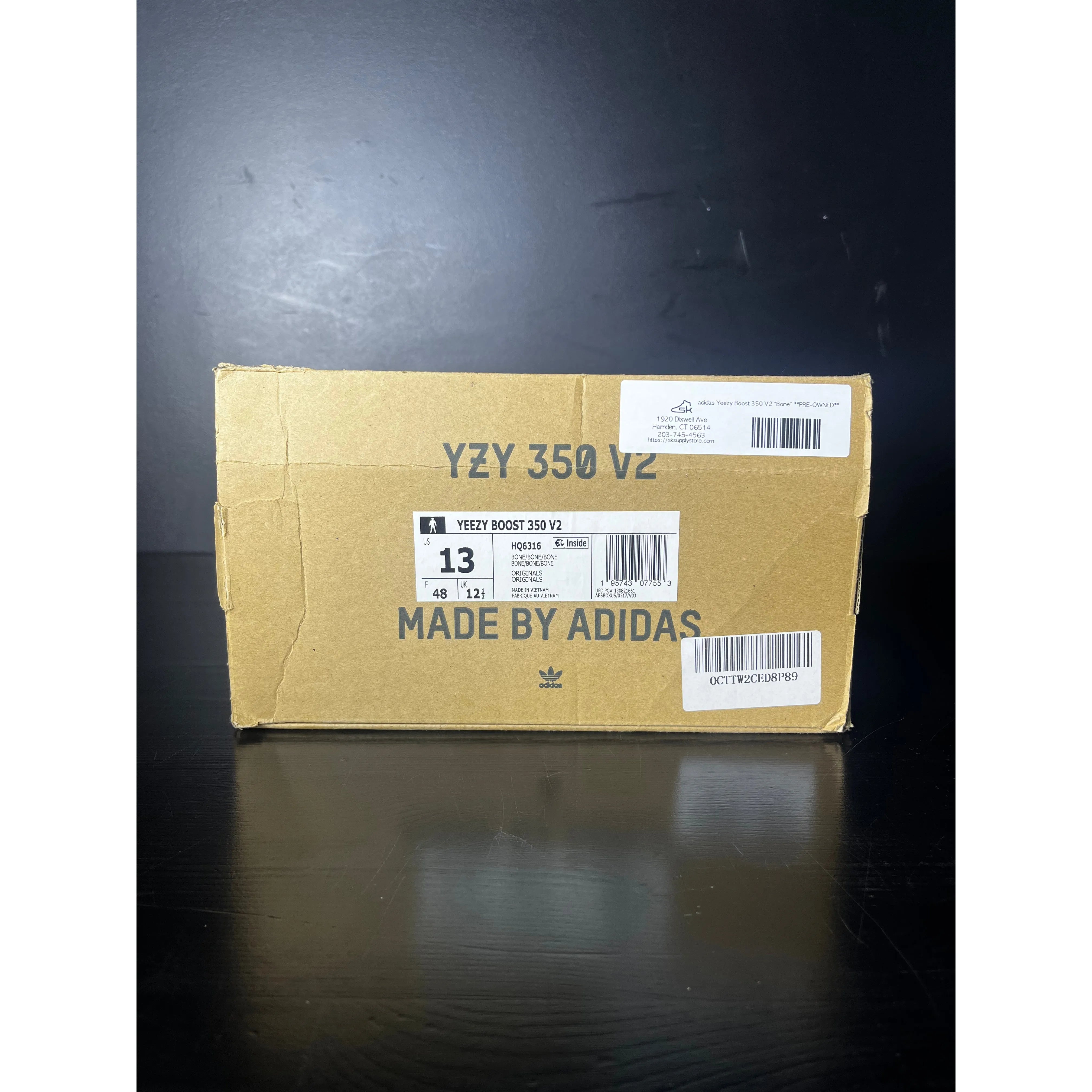 adidas Yeezy Boost 350 V2 "Bone" **PRE-OWNED**