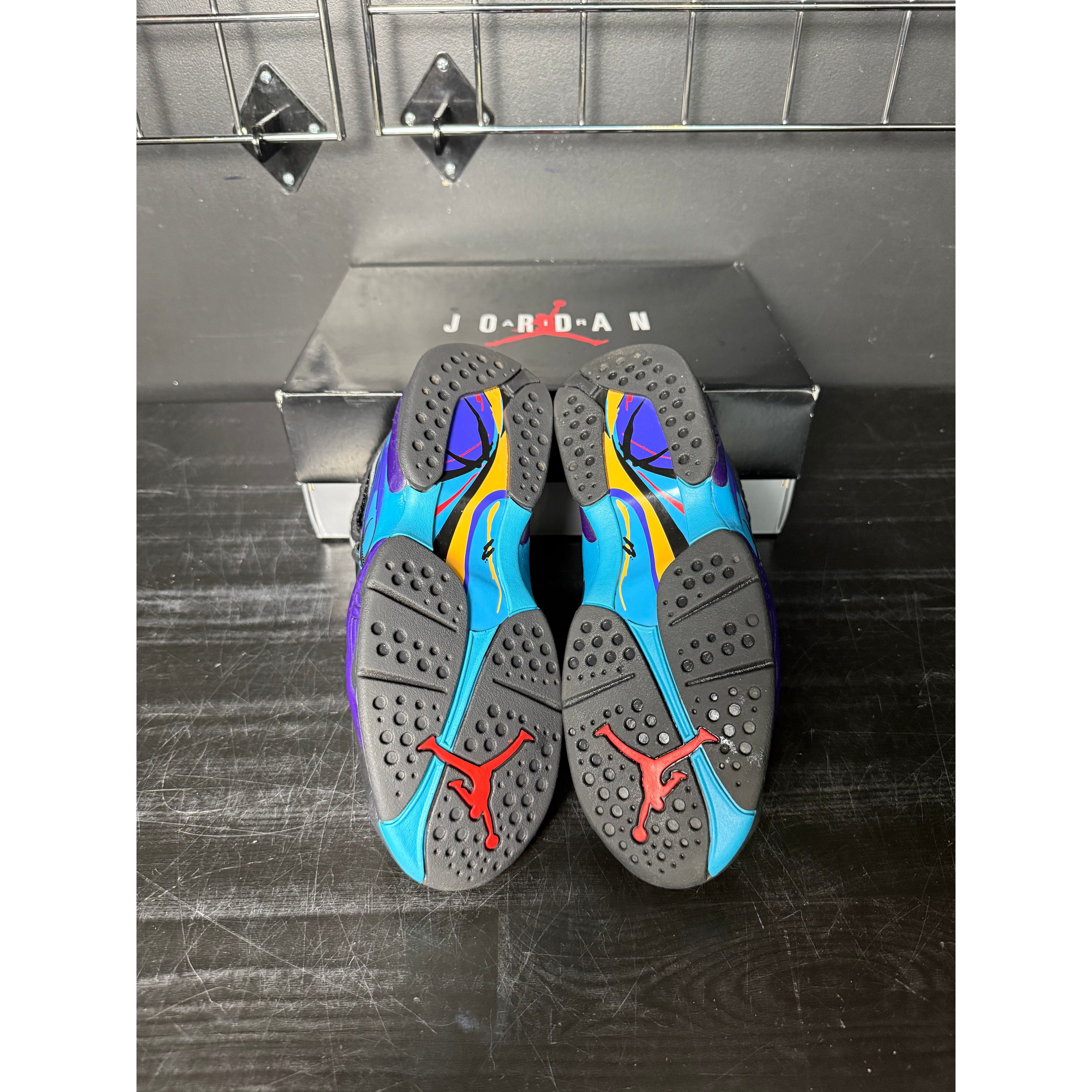Air Jordan 8 Retro "Aqua" (2025) **PRE-OWNED**