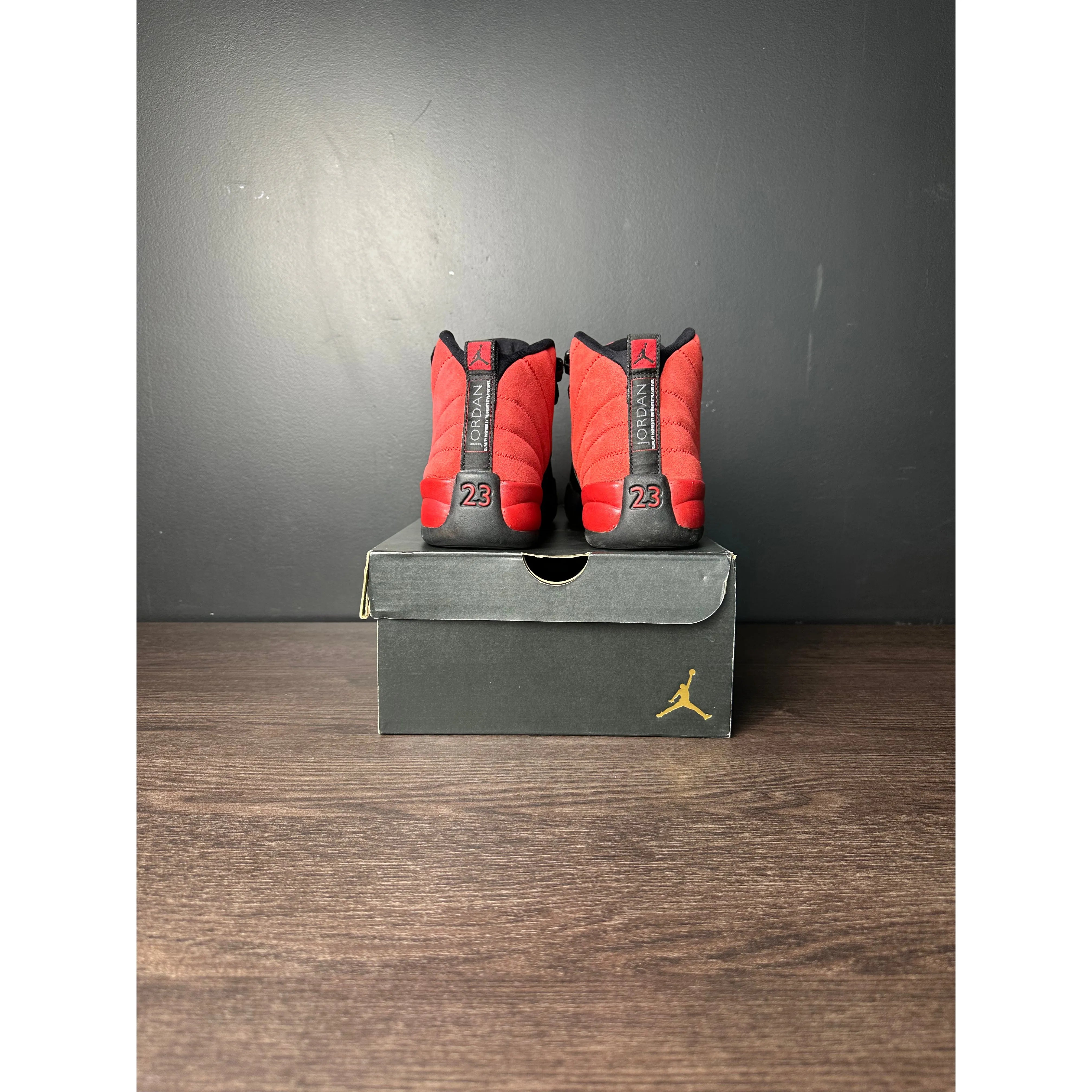 Air Jordan 12 Retro "Reverse Flu Game" (GS) **PRE-OWNED**