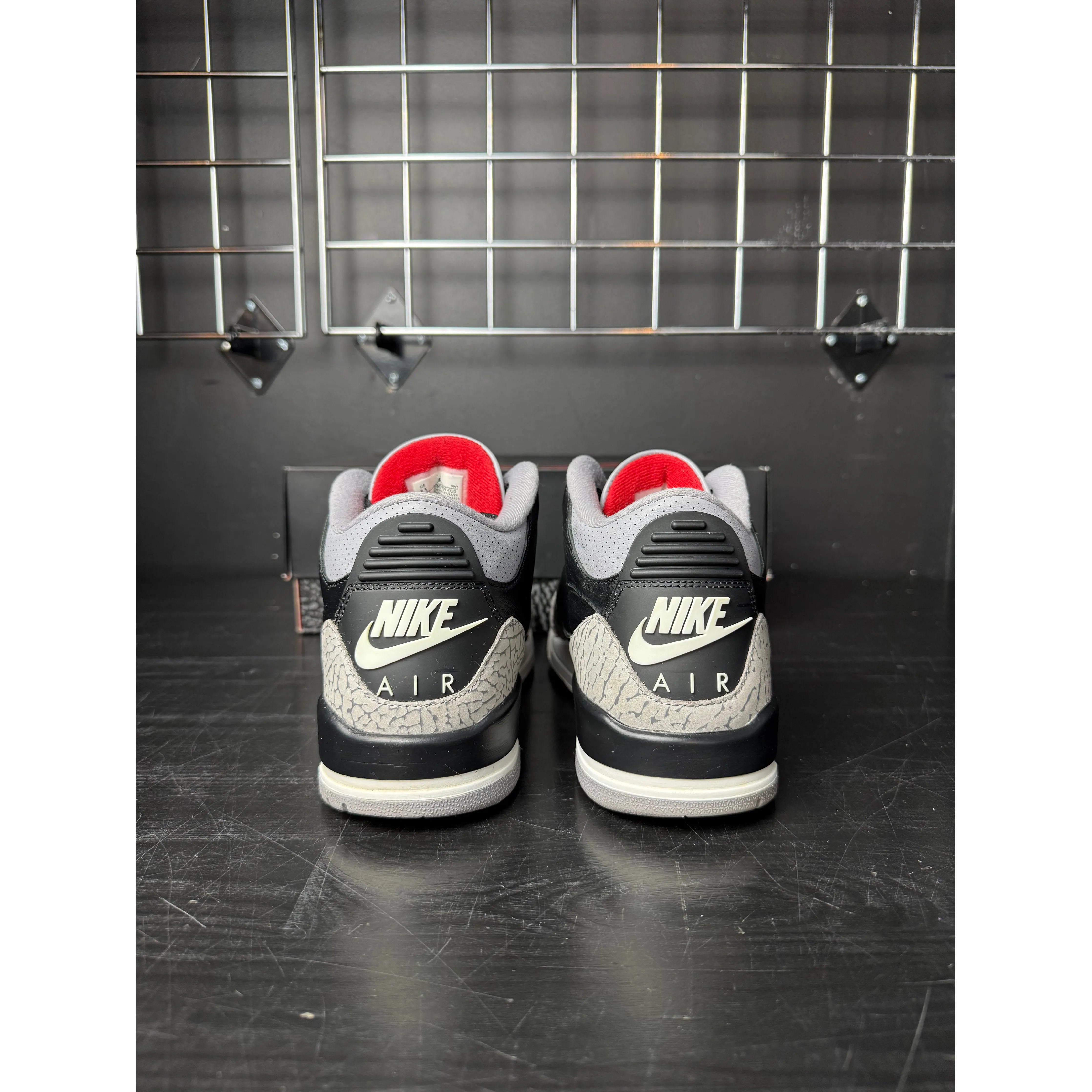 Air Jordan 3 Retro OG "Black Cement" (2024) **PRE-OWNED**
