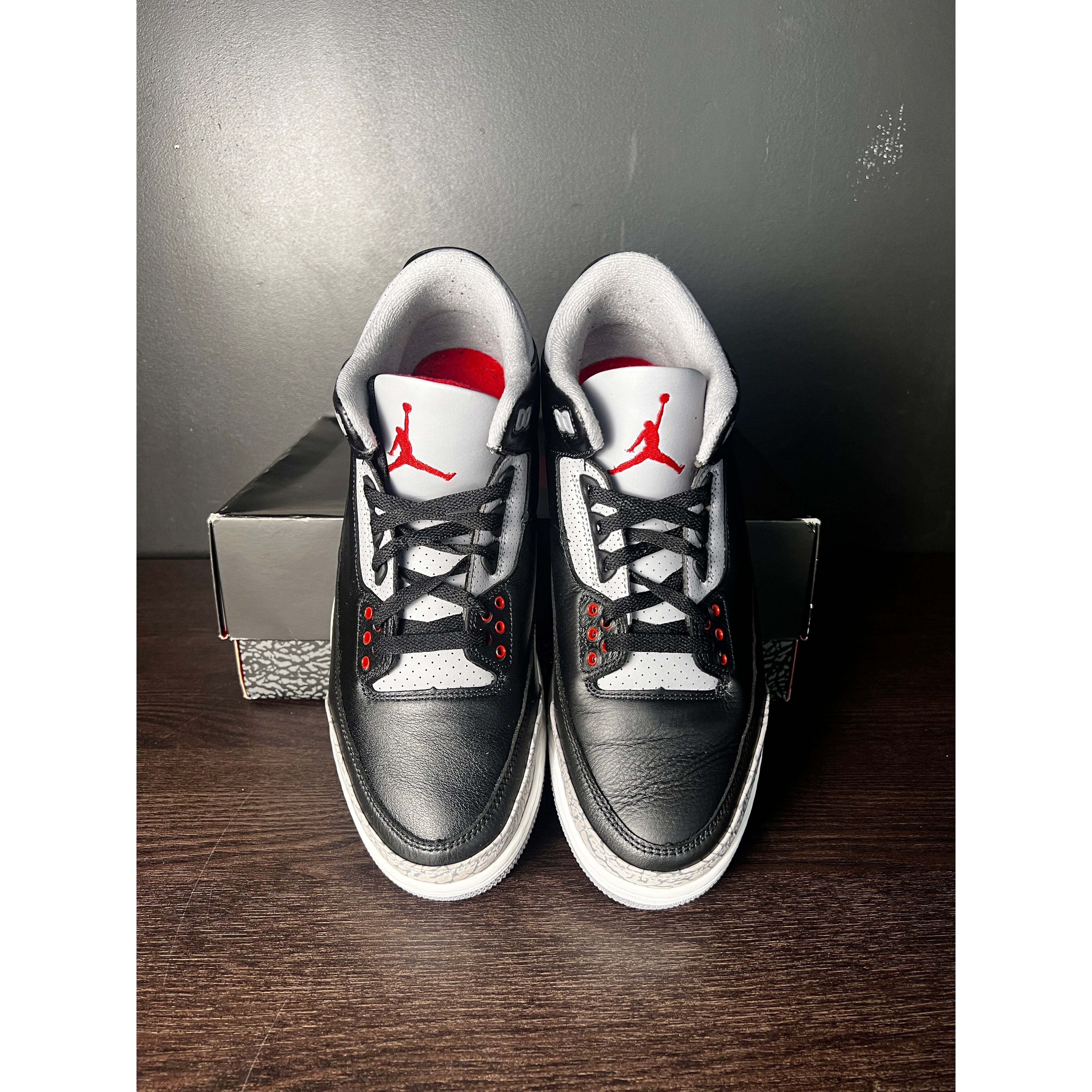Air Jordan 3 Retro OG "Black Cement" (2024) **PRE-OWNED**