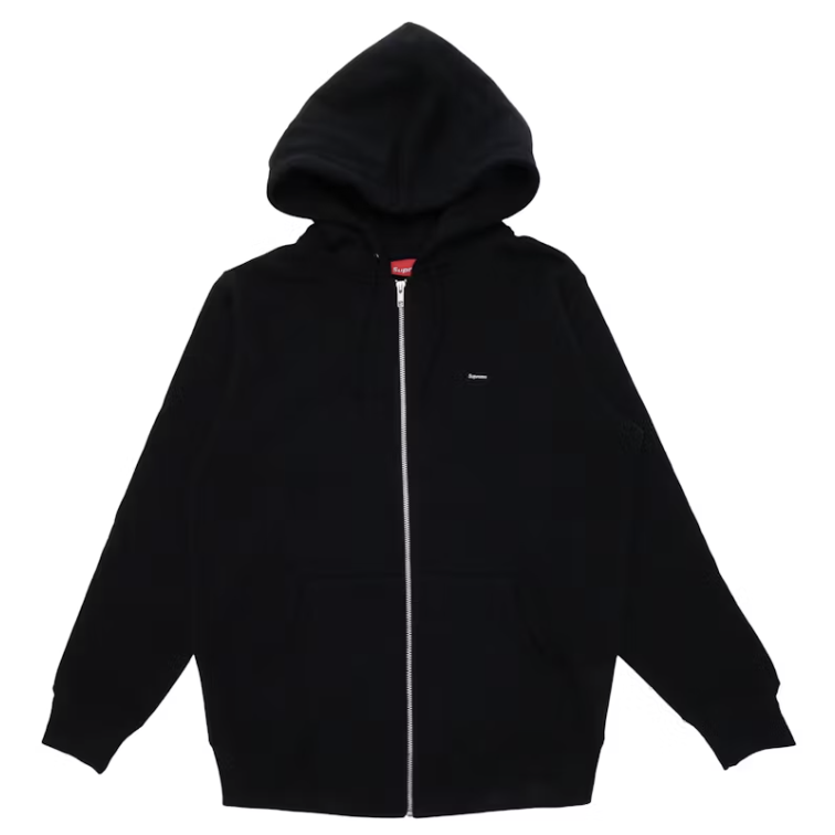 Supreme "Small Box Logo" Zip Up Hooded Sweatshirt