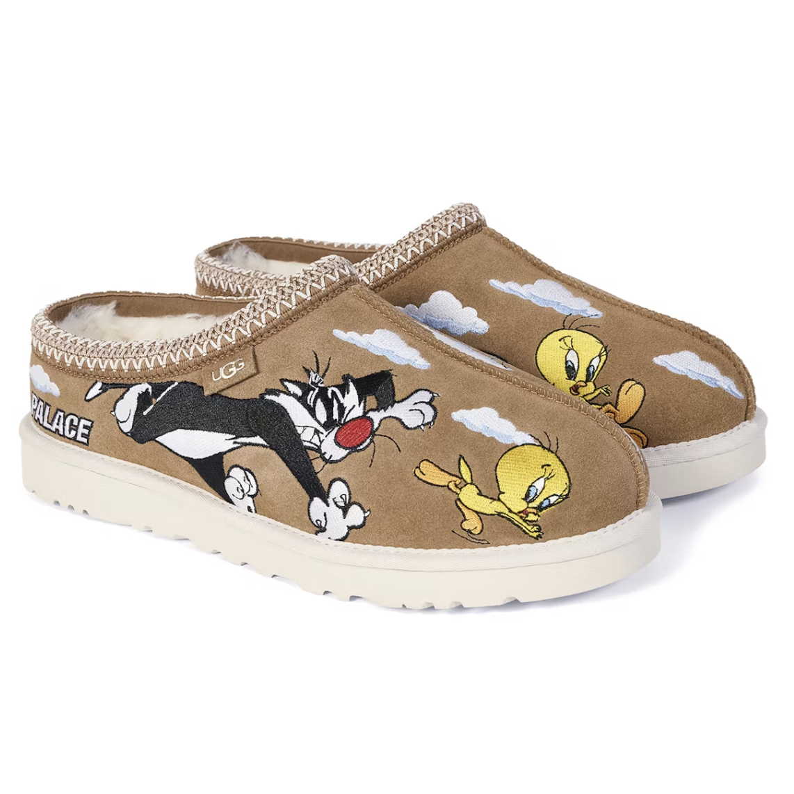 UGG Tasman Slipper x Palace "Looney Tunes" (Chestnut)