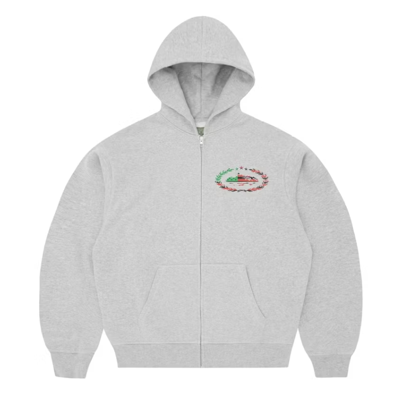 Corteiz x Denim Tears "Cortears Royale" Zip Hoodie
