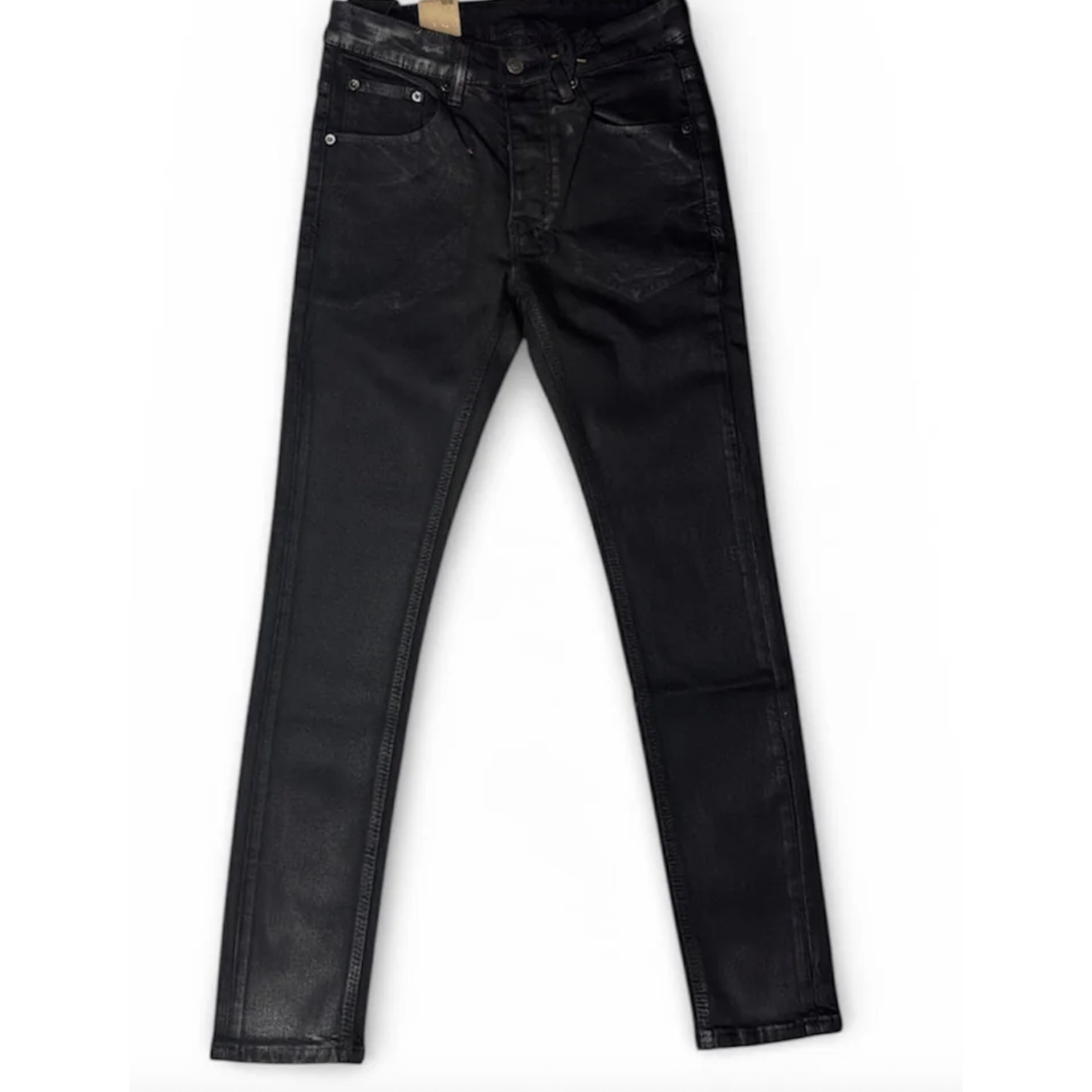 KSUBI Black "Wax" Jeans