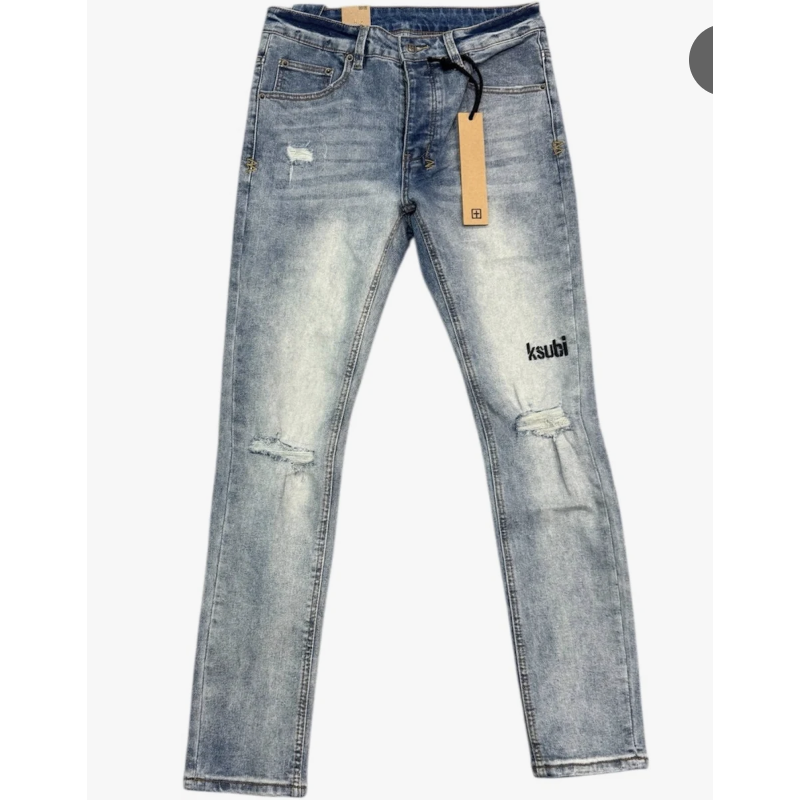 KSUBI "Embroider Knee" Jeans
