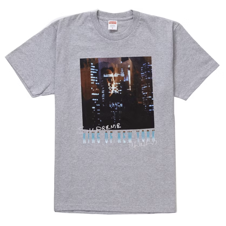 Supreme "King of New York" Tee (Heather Grey)