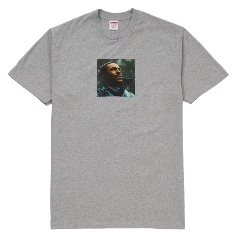 Supreme "Marvin Gaye" Tee (Heather Grey)