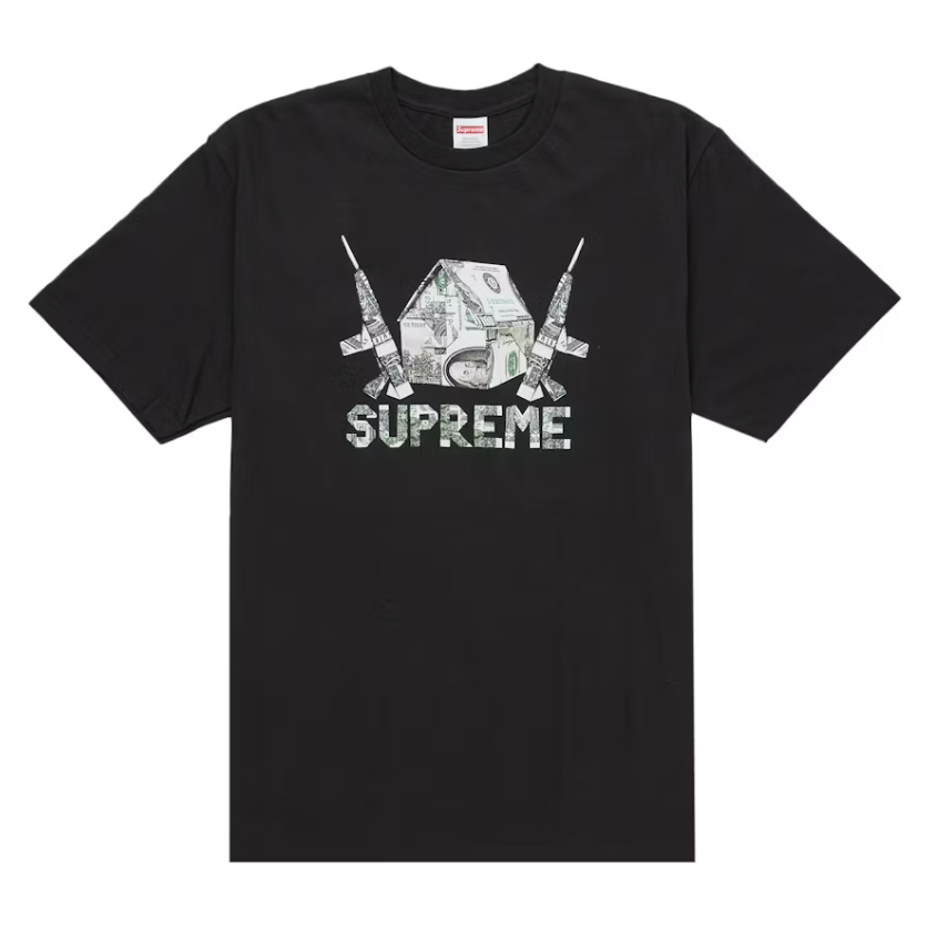 Supreme "Origami" Tee (Black)