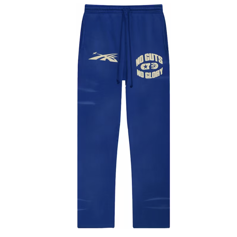 Hellstar "No Guts No Glory" Sweatpants (Blue)