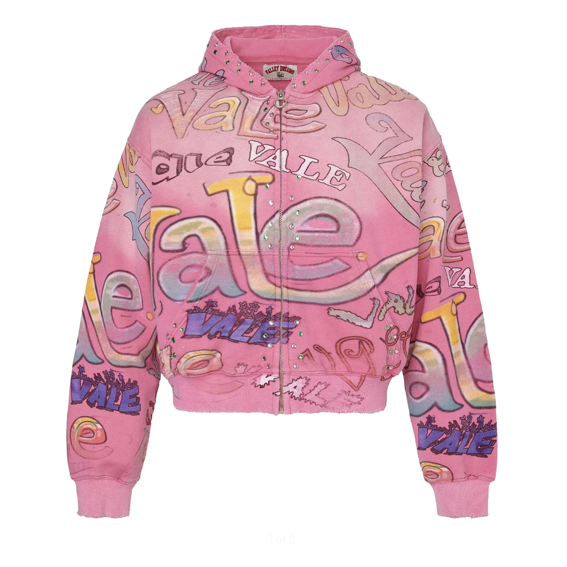 Vale Forever "Bubblegum" Zip Up (Pink)