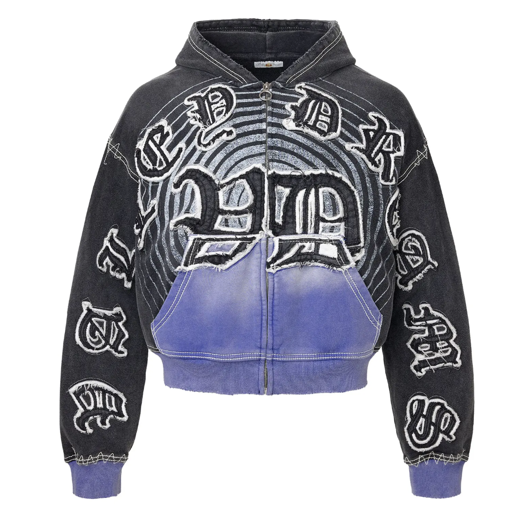 Vale Forever "Hypnotiq" Zip Up (Black)