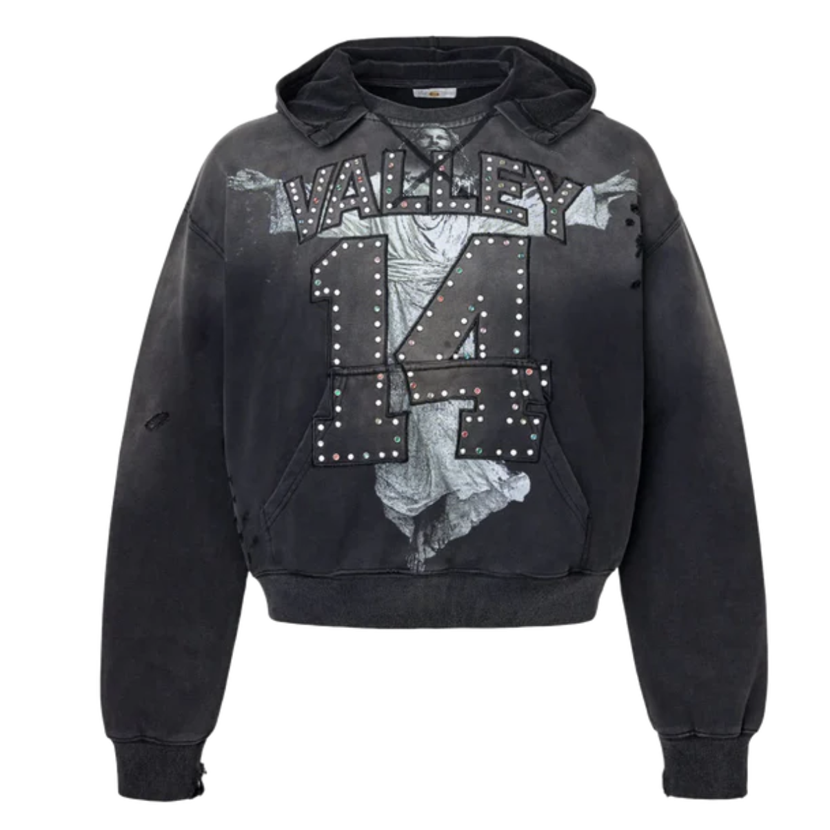 Vale "Jesus" Pullover Hoodie (Black)