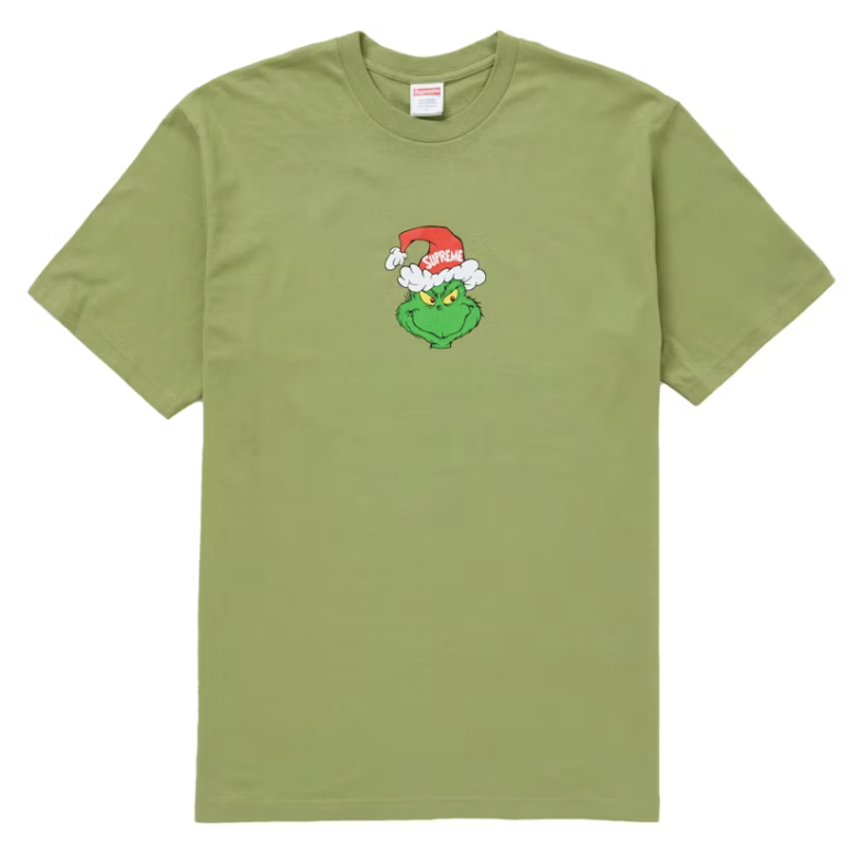 Supreme "Grinch" Tee (Moss)