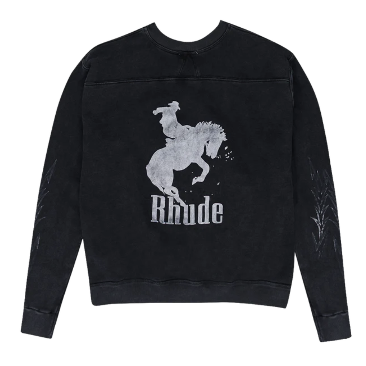 Rhude "Horse" Crewneck Sweatshirt (Black)