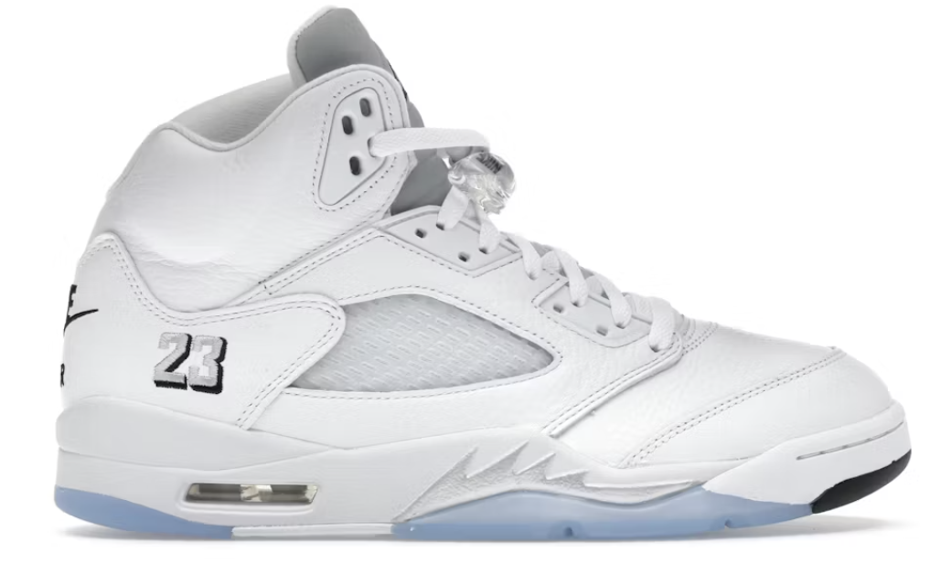 Air Jordan 5 Retro "White Metallic" (2026) **PRE-OWNED**