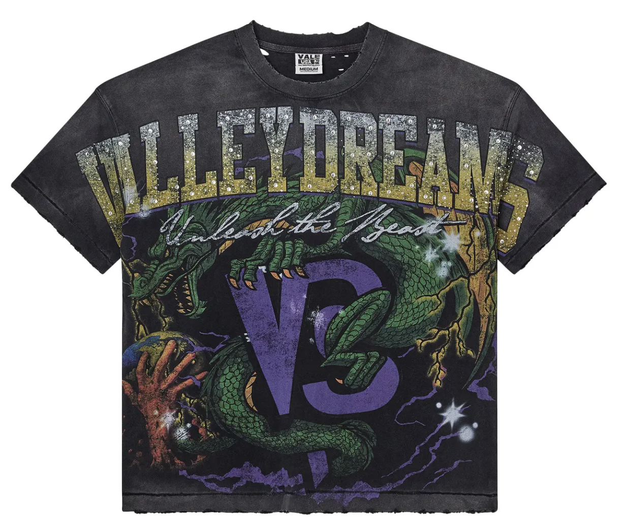 Vale Forever "Enter The Dragon" Tee (Black)