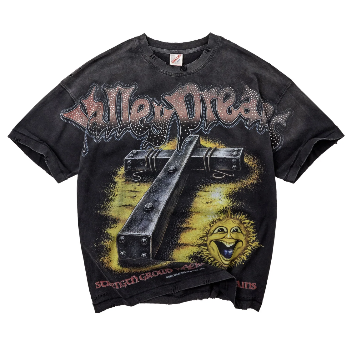 Vale Forever "Iron Cross" Bling Tee