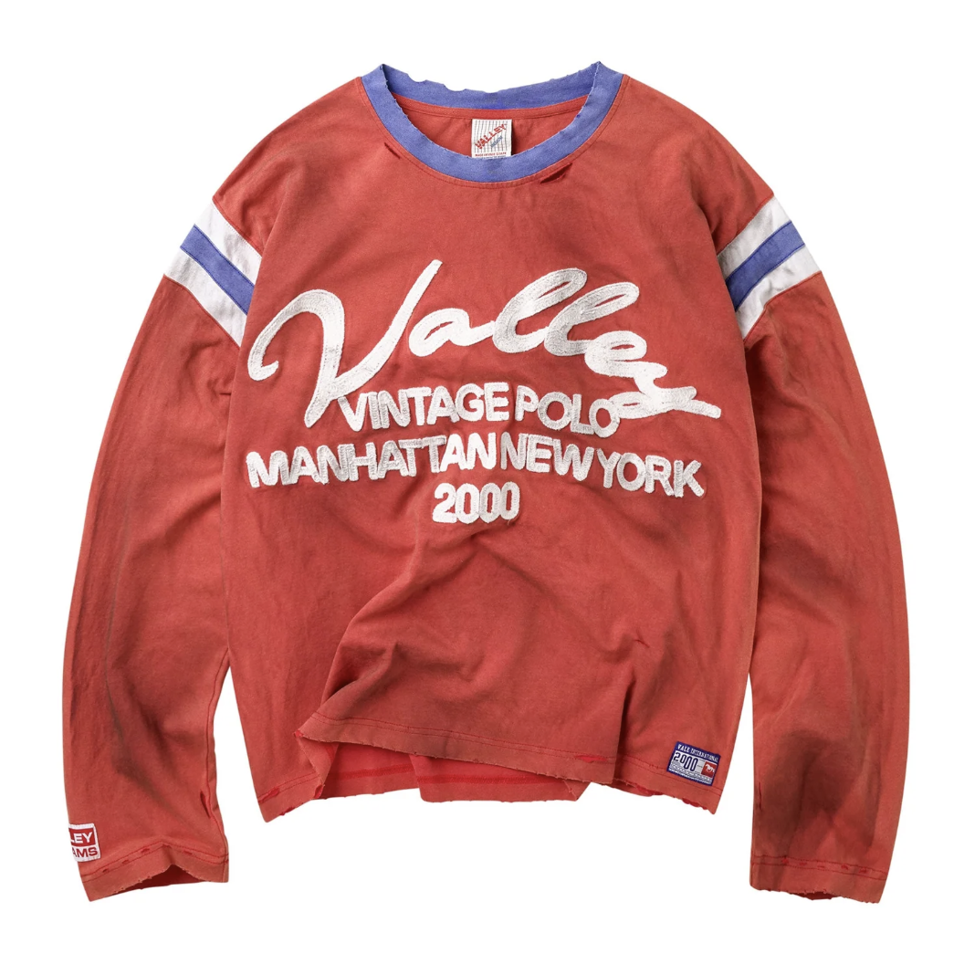 Vale Forever "Vintage" Jersey LS (Red)