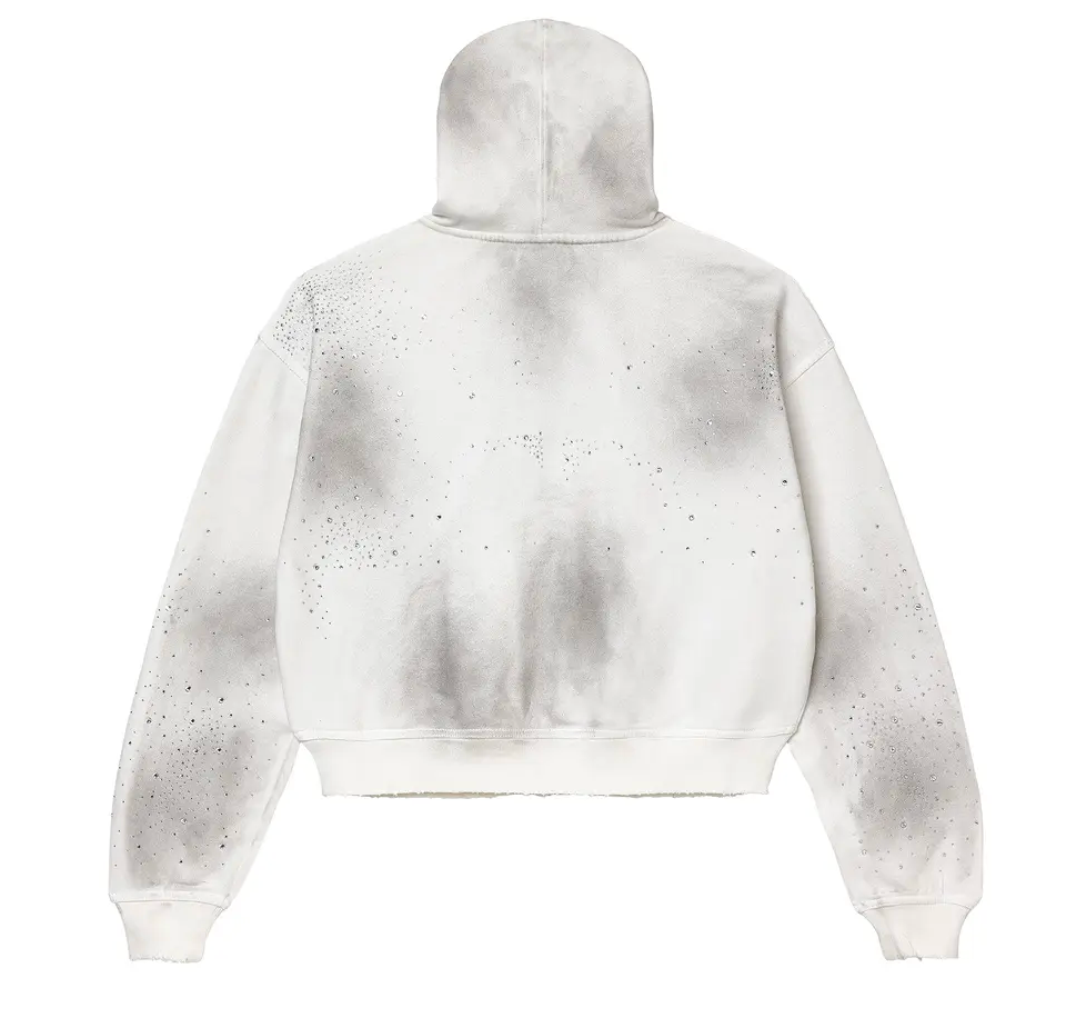 Vale Forever "Classico" Zip Up Hoodie (White)